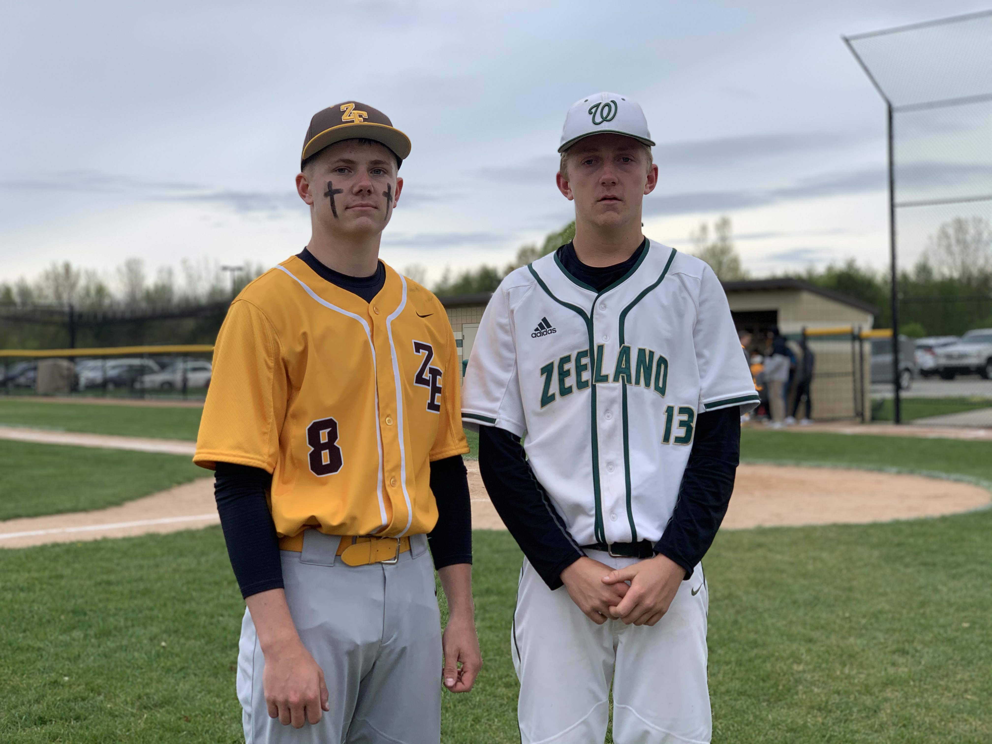 Agar brothers square off in Zeeland baseball showdown