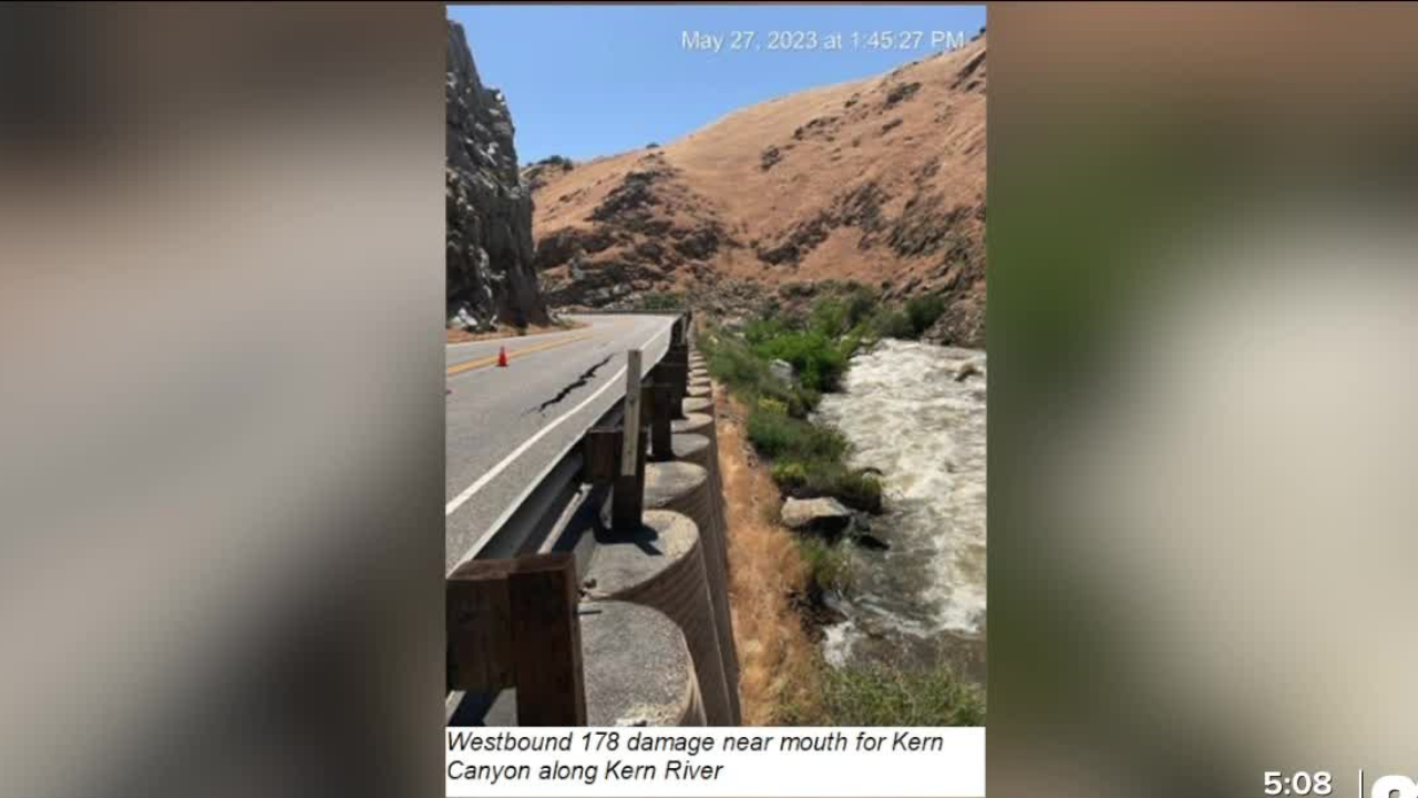 Highway 178 Damage, June 2023