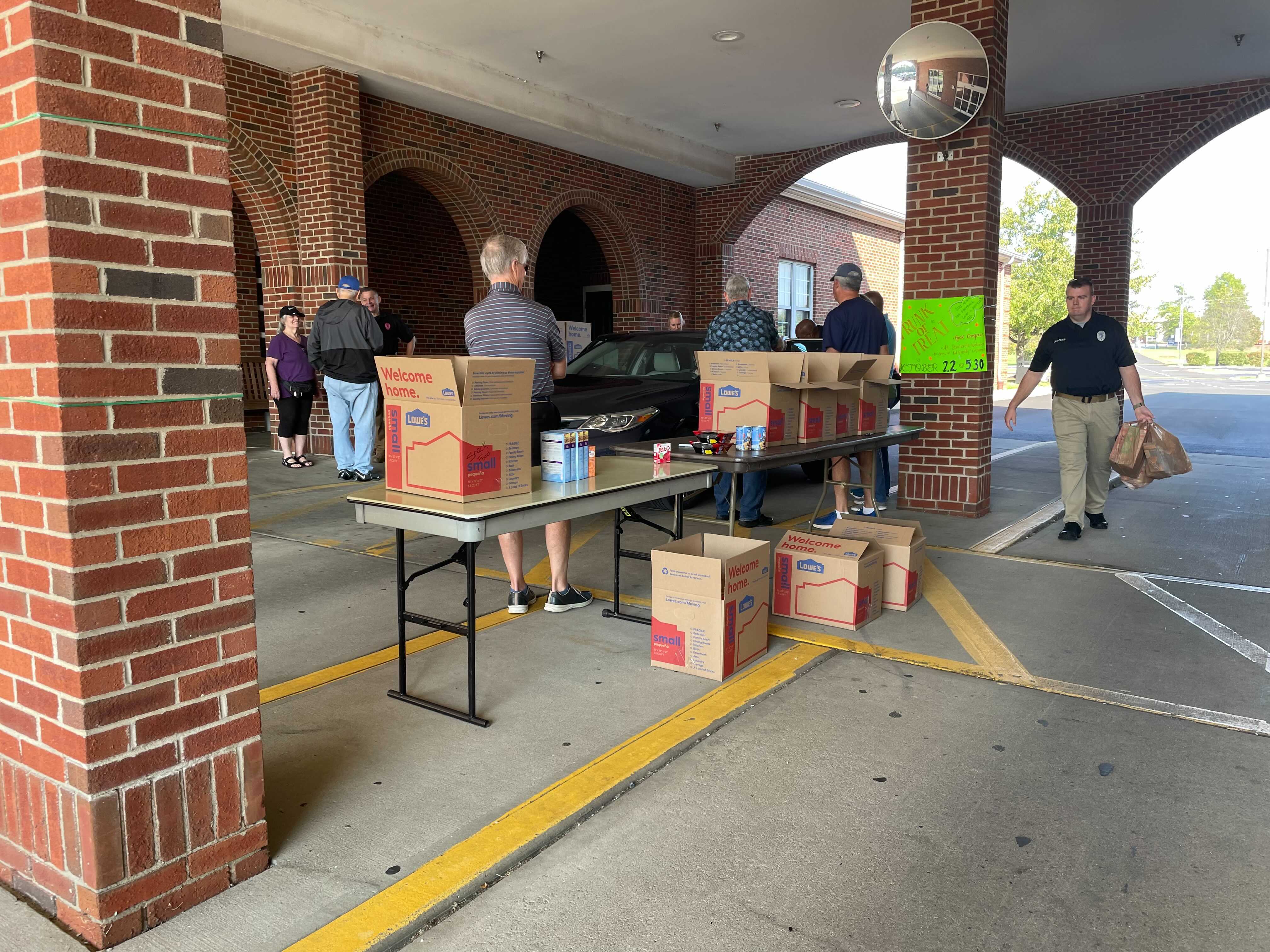 Faith & Blue Food Drive