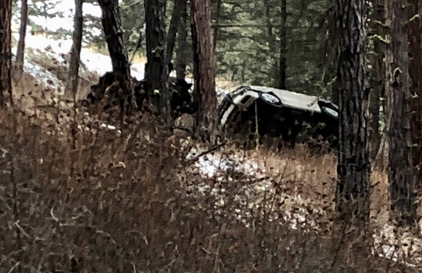 Blue Mountain Road Accident