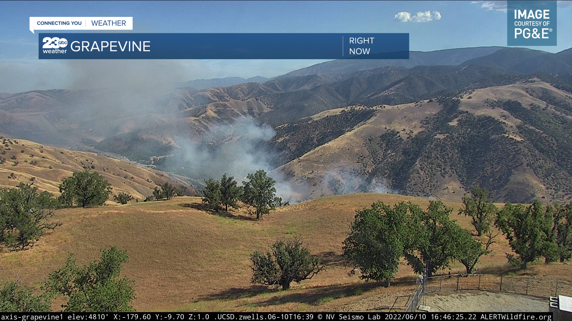 Grapevine Fire, June 10, 2022