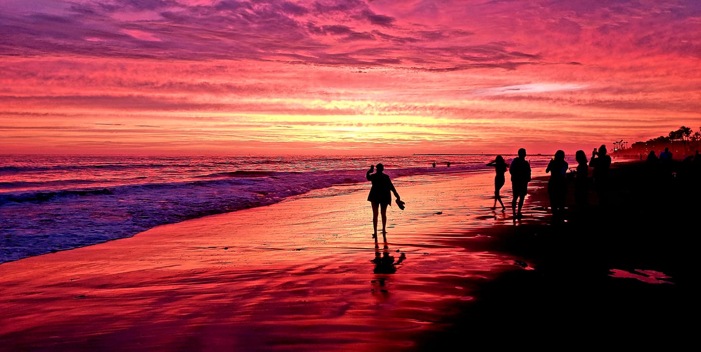 June 29 sunset
