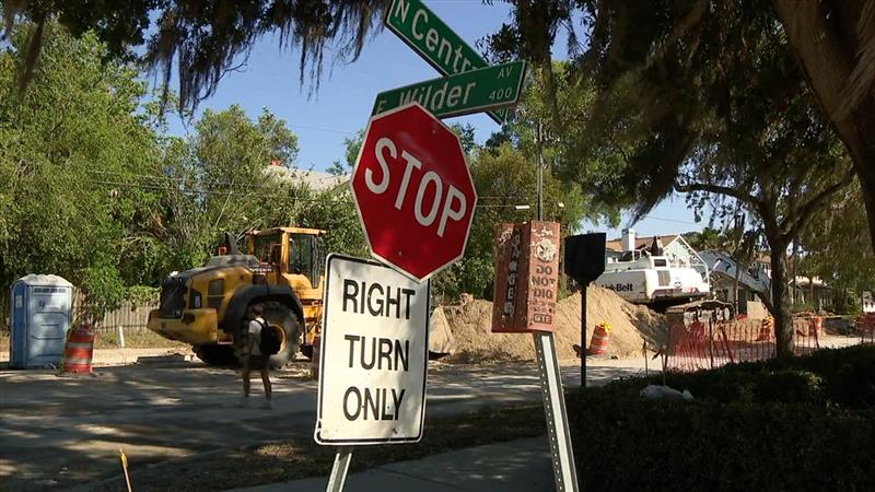 Stormwater project Seminole Heights