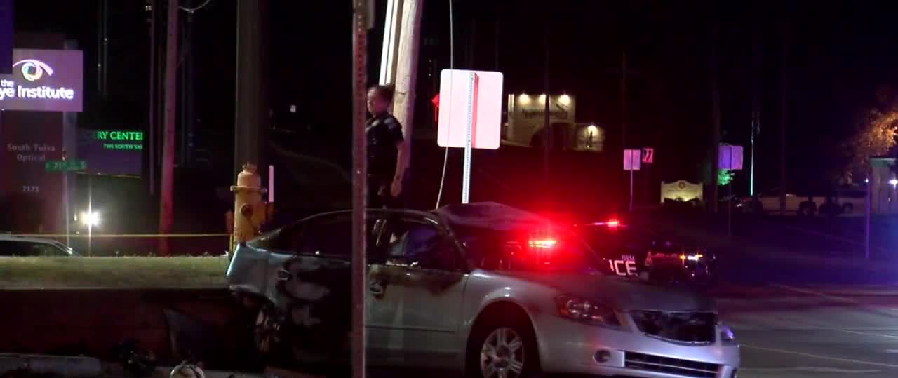 Still of deadly crash that killed an ORU student