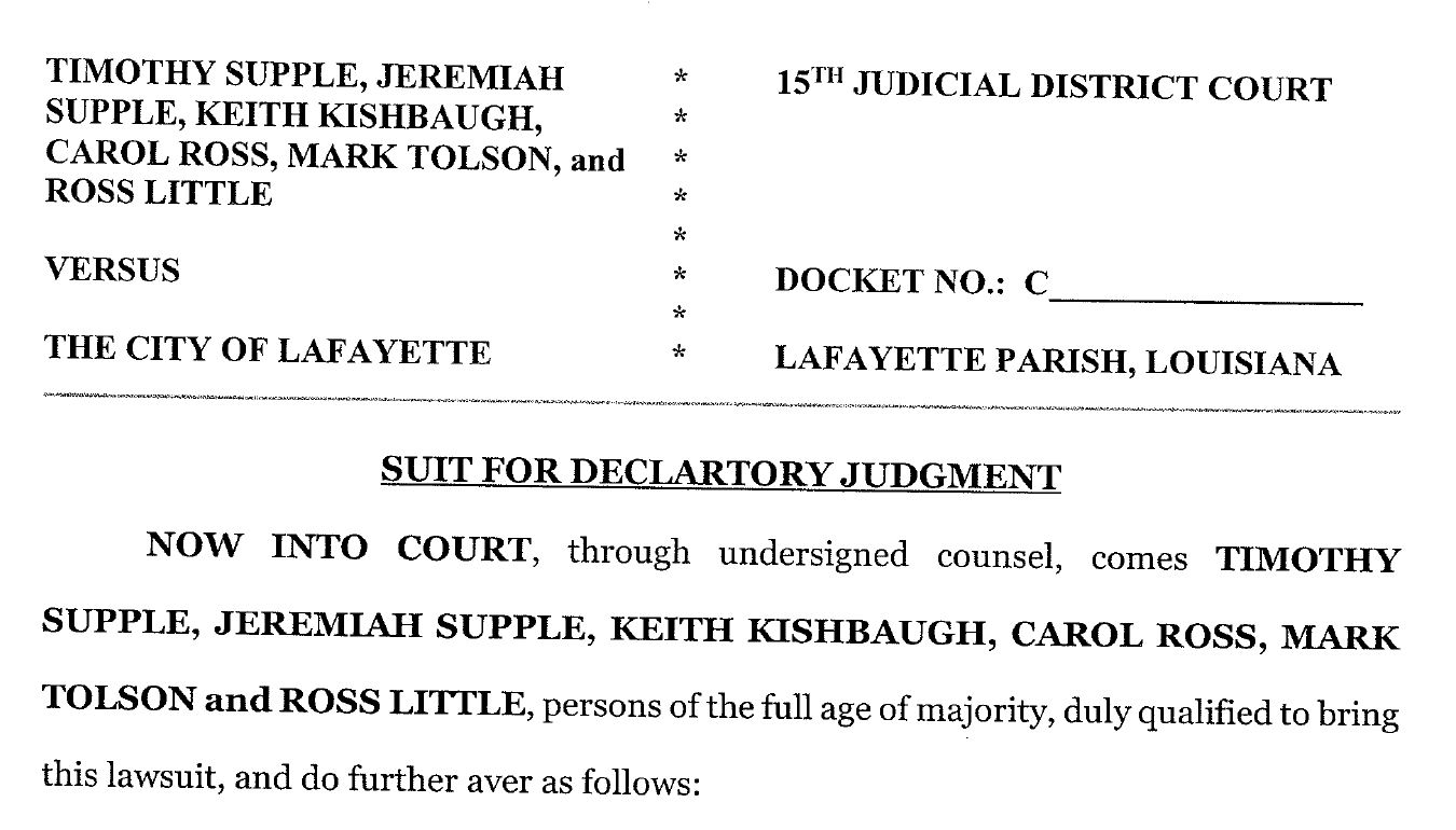 City Of Lafayette >> New Details On Lawsuit Filed Against Lcg Over New Economic City Of Lafayette >> New Details On Lawsuit Filed Against Lcg Over New Economic