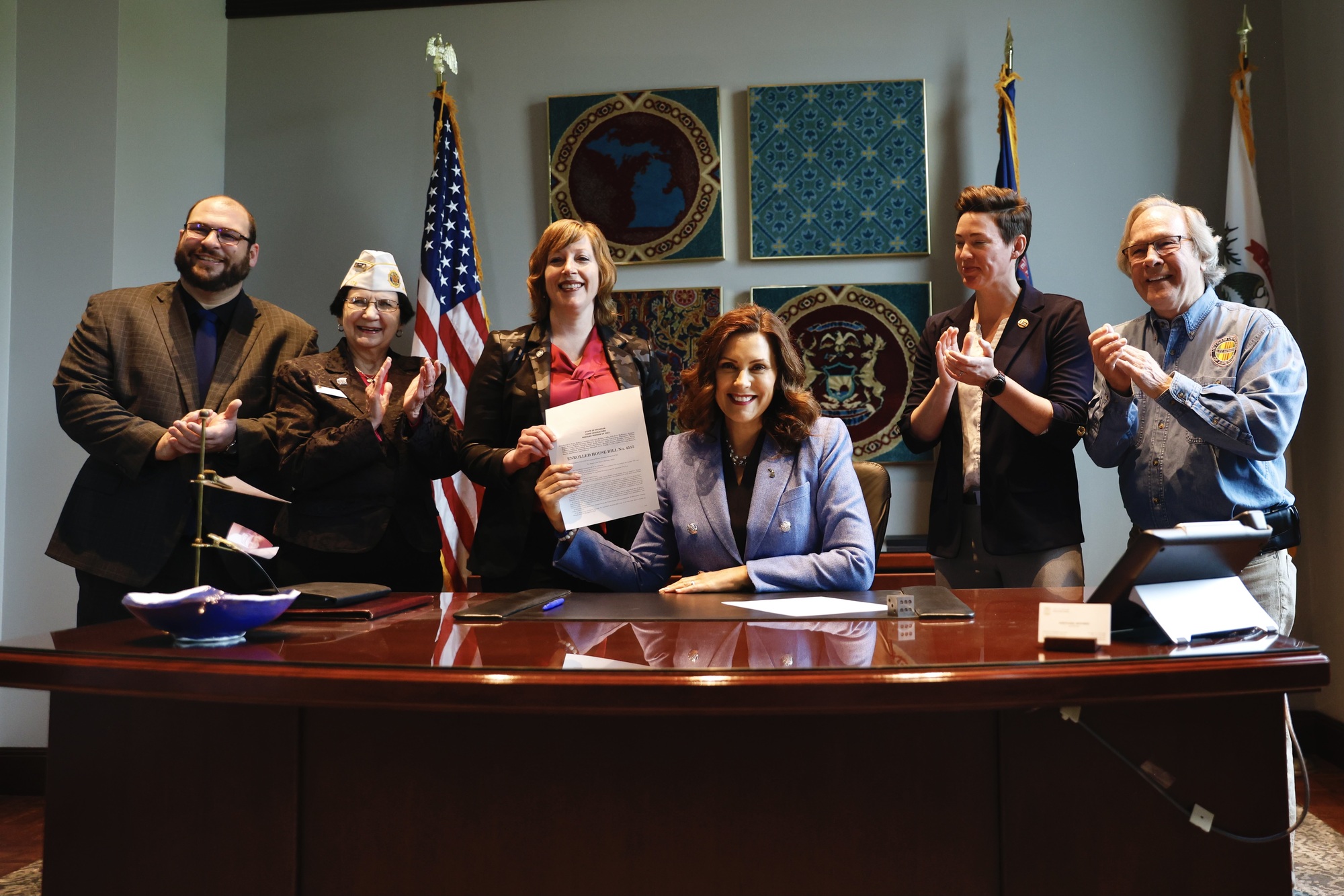 Governor Whitmer signs bill making Women Veterans Recognition Day permanent