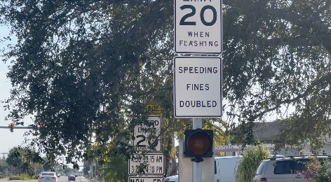 School zone lights not flashing? Cape Coral Police say you will still get a ticket if you're speeding