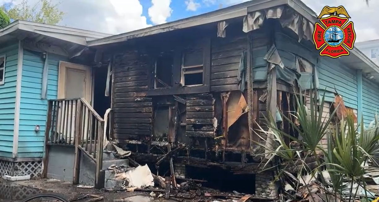 Man accused of sexually assaulting woman in an abandoned Tampa home and setting it on fire will remain in jail