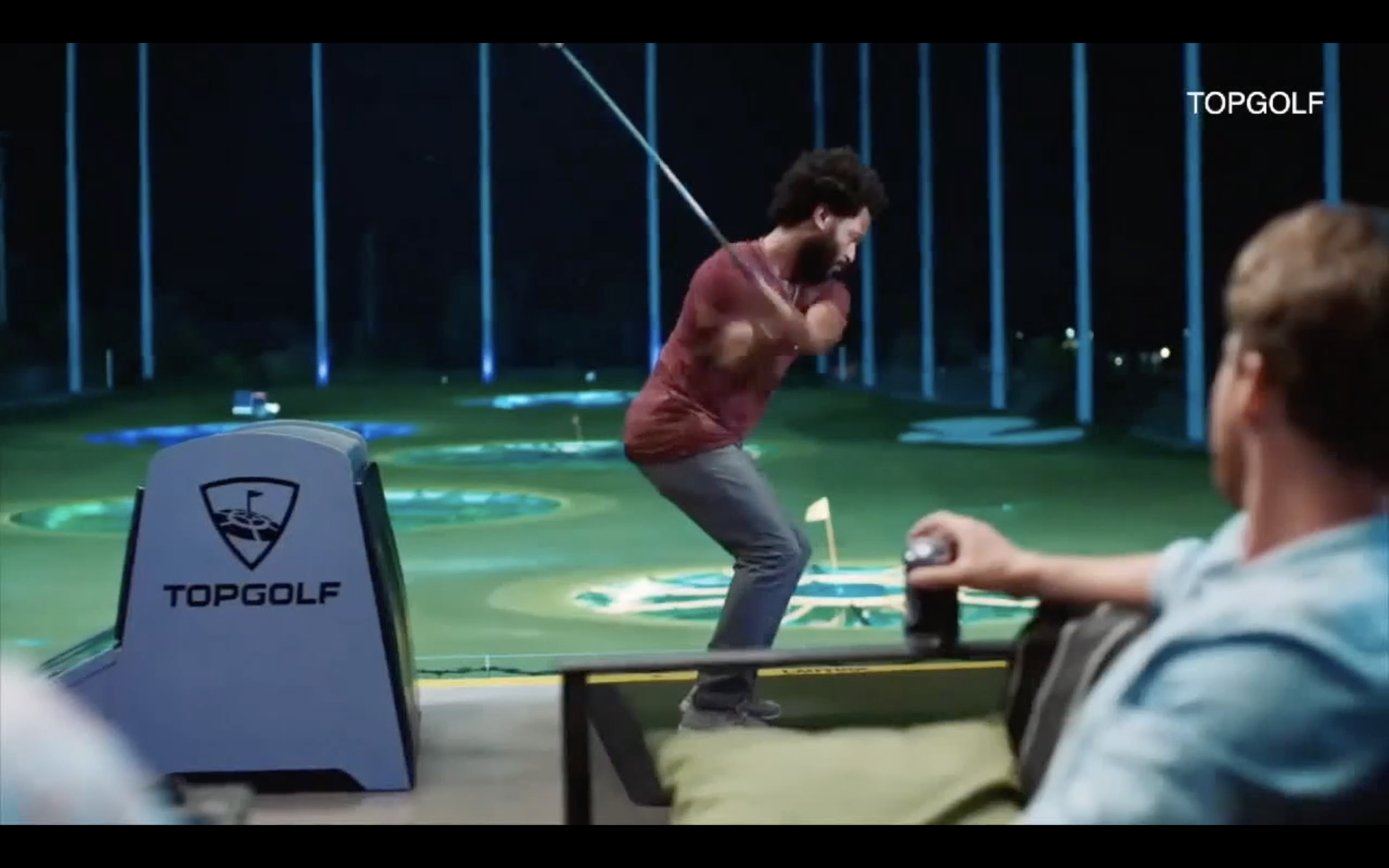 TOP GOLF HITTING BAY