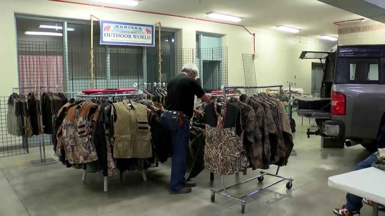 Preparing for the Great Falls Gun & Antique Show