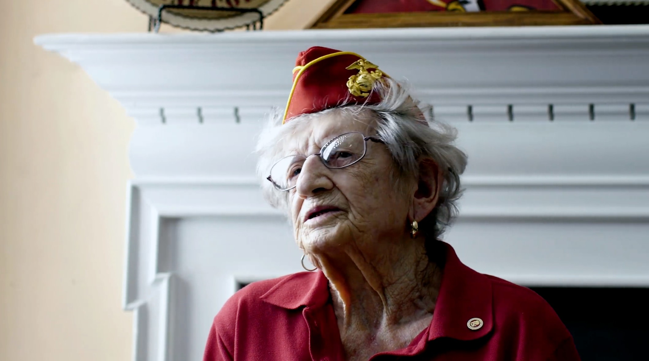 Oldest living U.S. Marine celebrates her 107th birthday