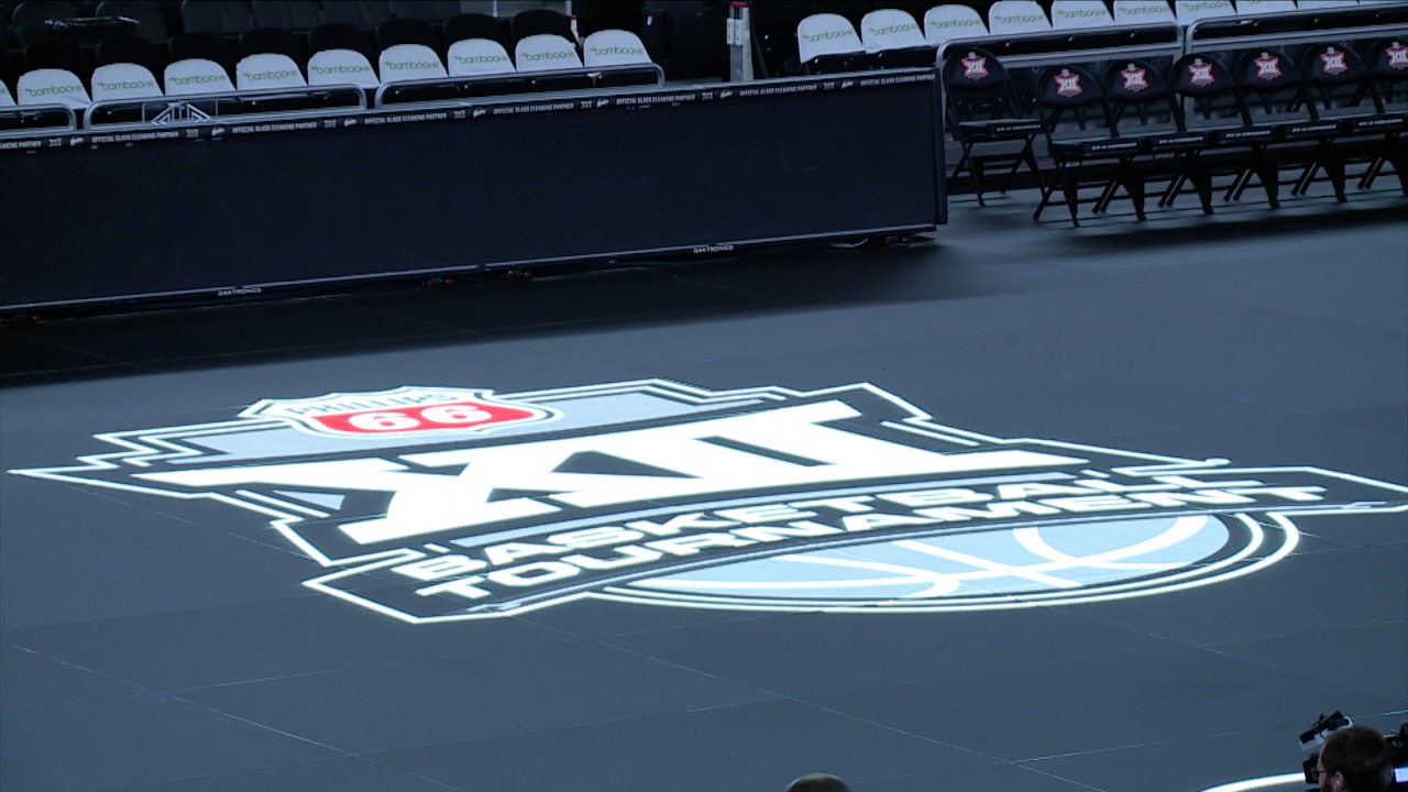 Big 12 basketball court