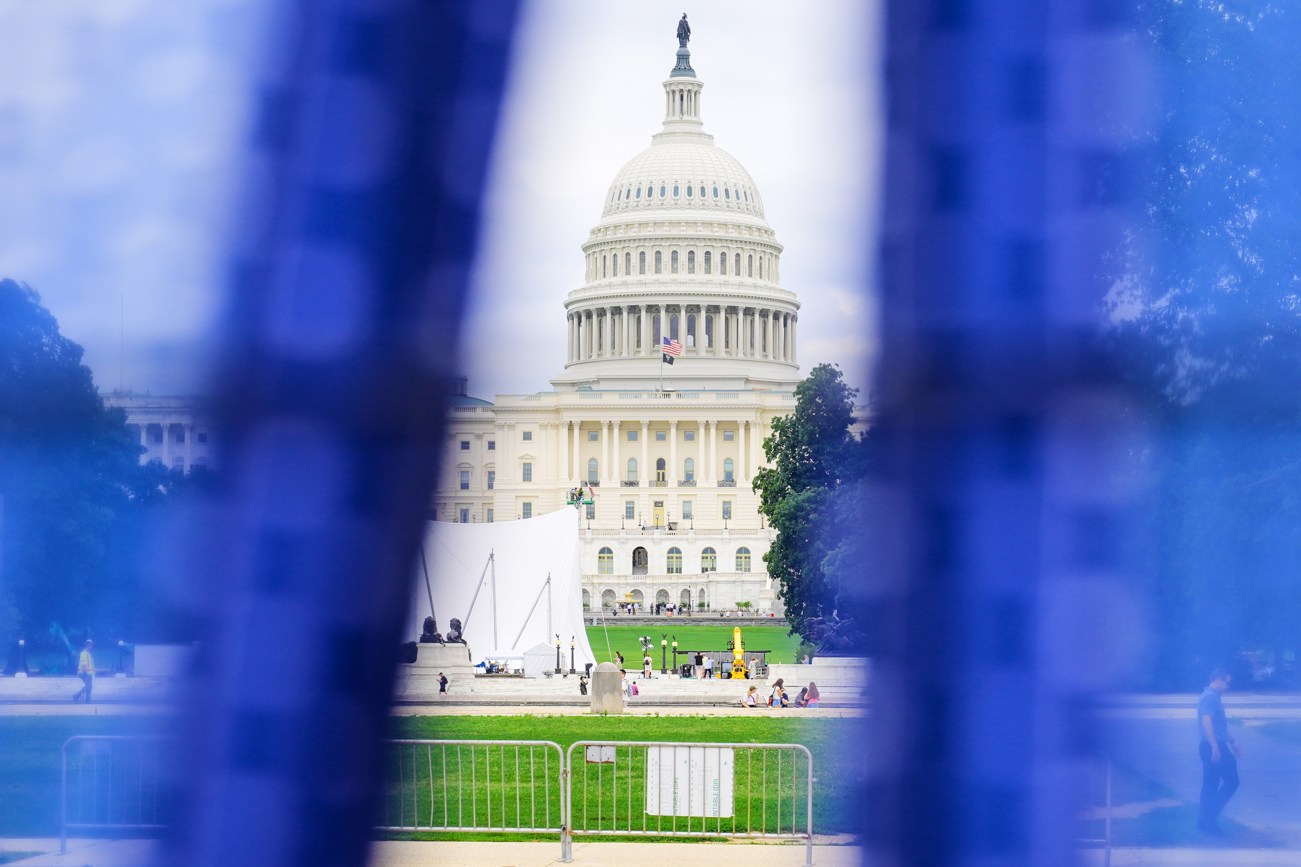 The U.S Capitol is photographed Wednesday, July 8, 2026, in Washington.