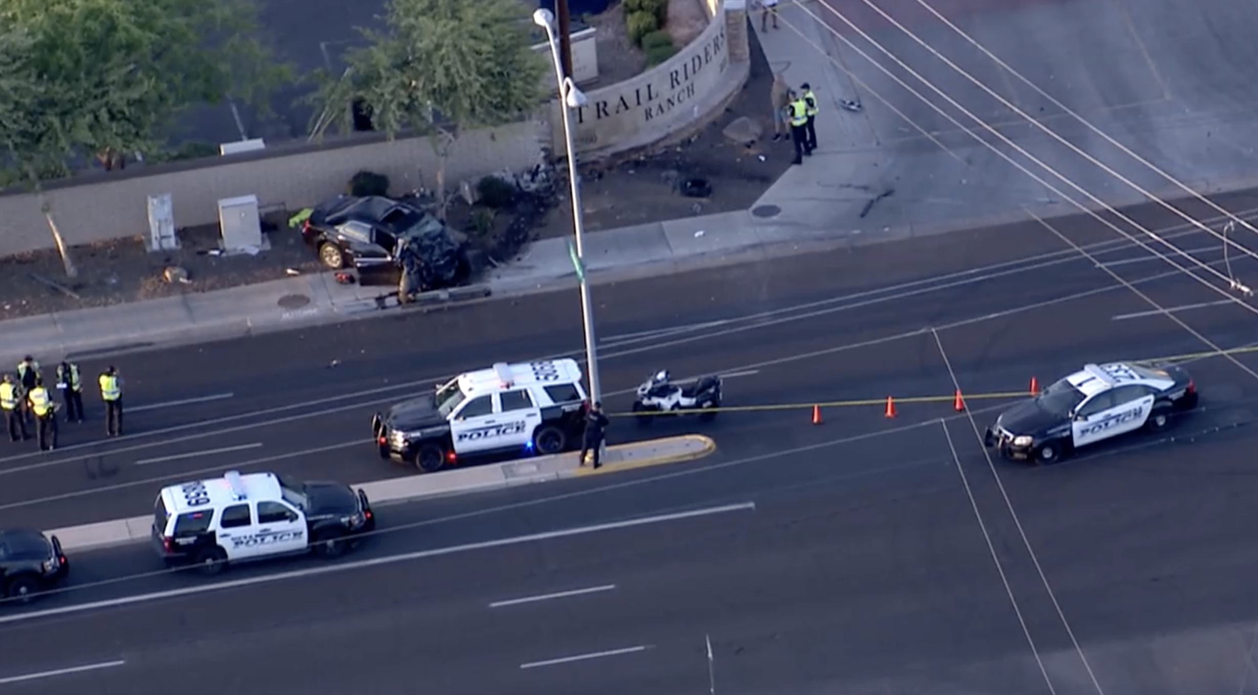 Mesa Maint Street Windsor crash