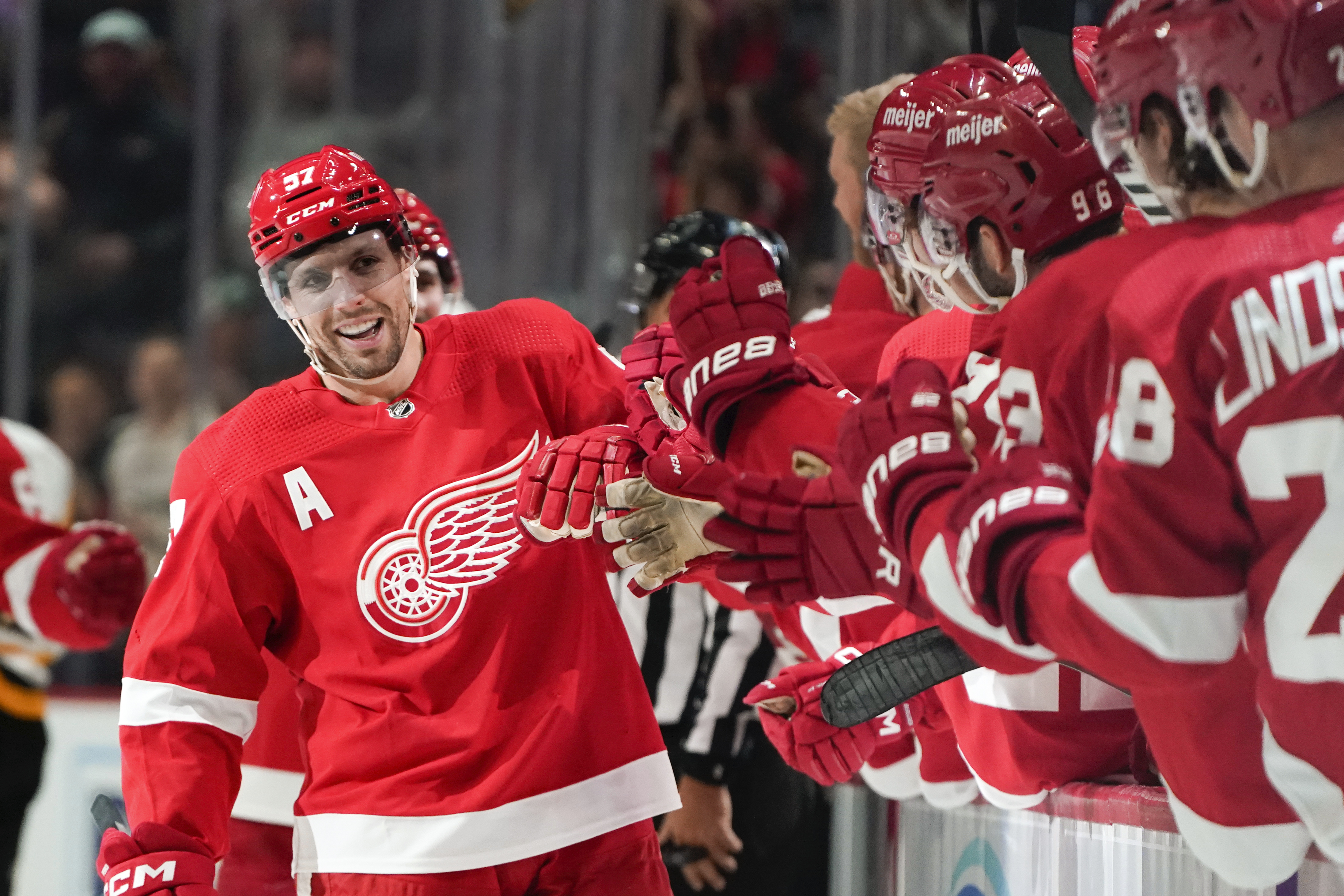 Penguins Red Wings Hockey