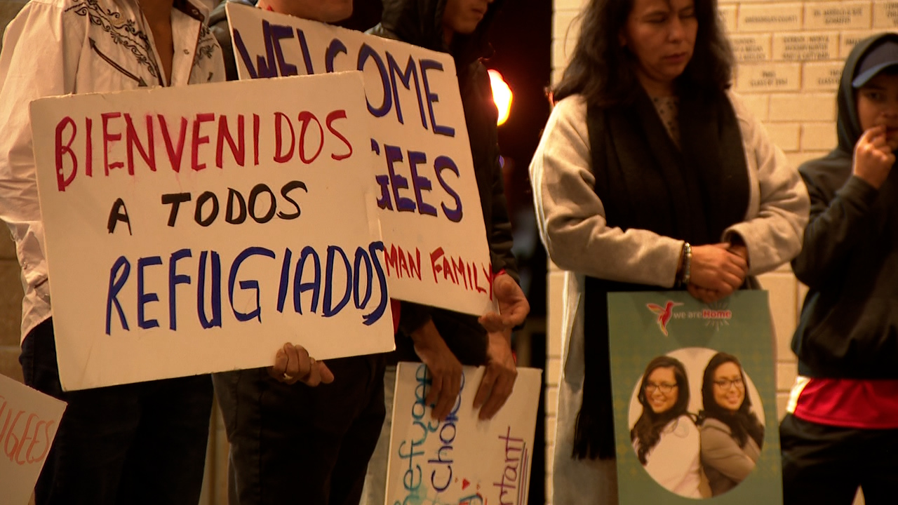 Fort Morgan group gathers to push for asylum protection, pathway to citizenship