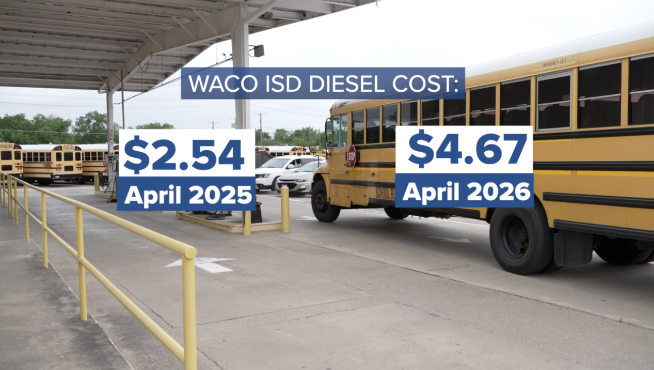 Waco ISD Diesel cost