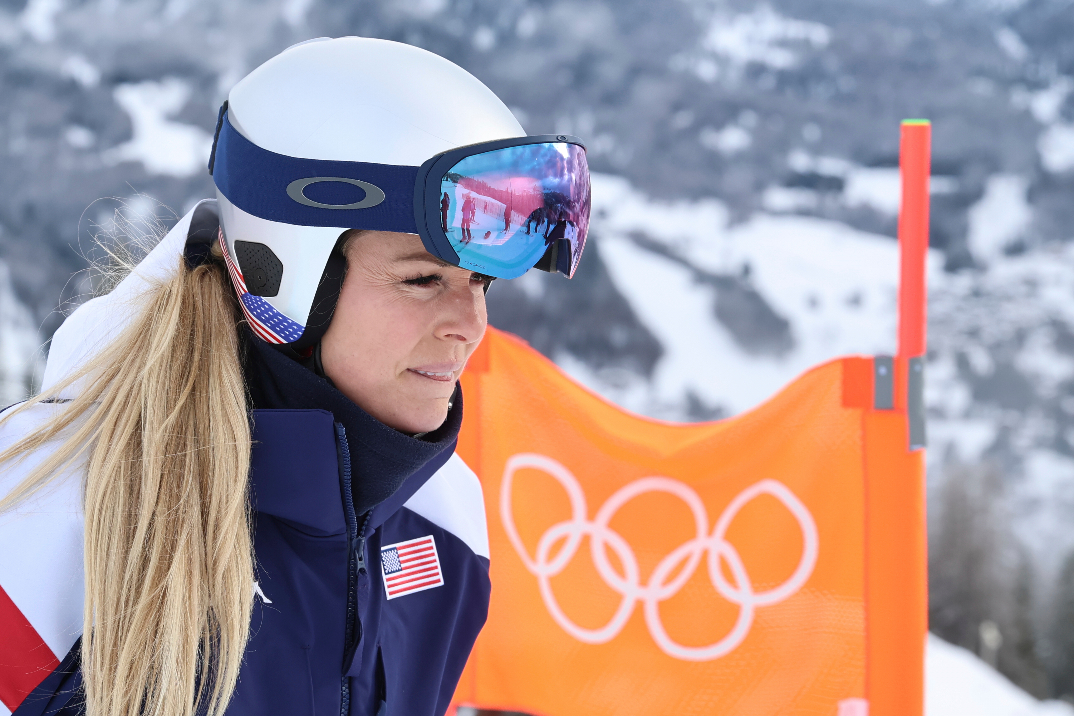 Lindsey Vonn during 2026 winter olympics.jpg