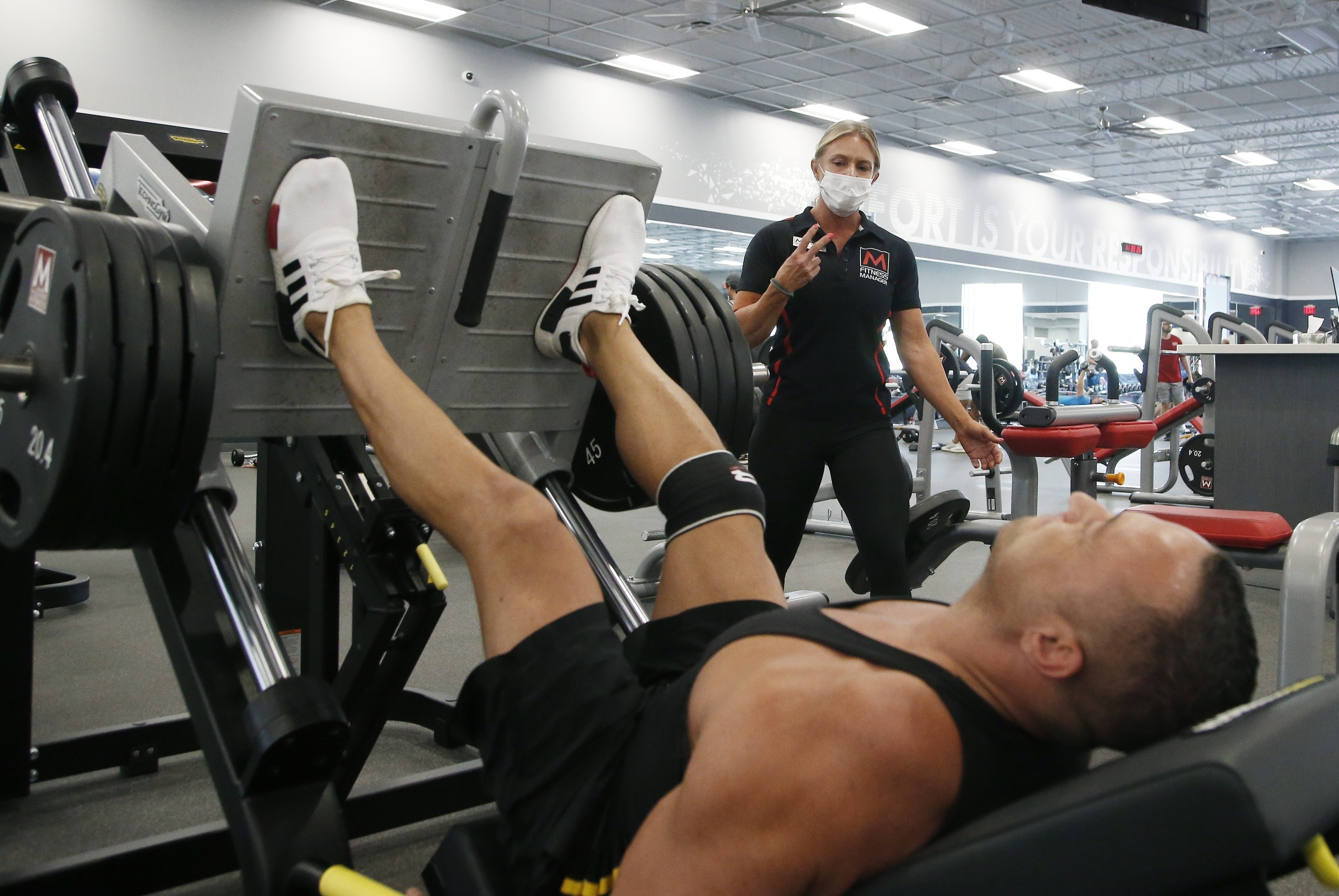 Virus Outbreak Arizona Health Clubs