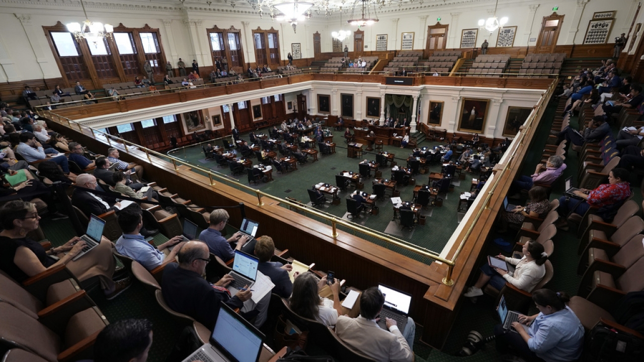 Senate Chamber at the Texas Capitol