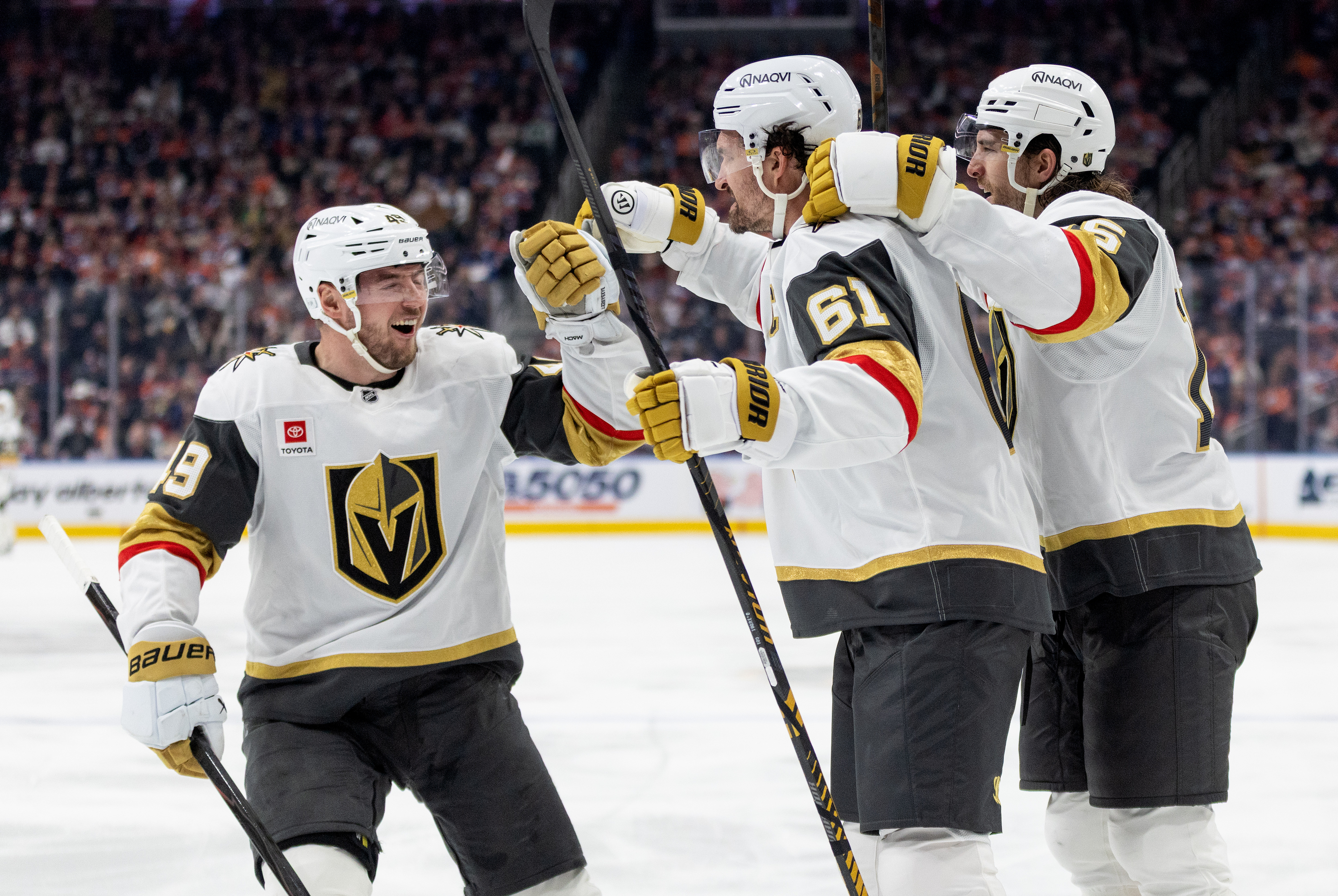 Golden Knights Oilers Hockey