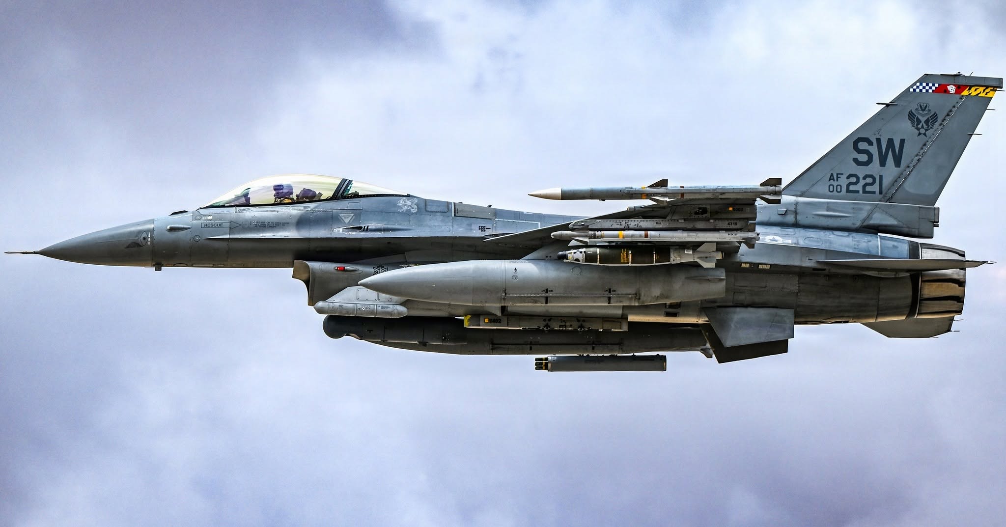U.S. F-16 in the Middle East