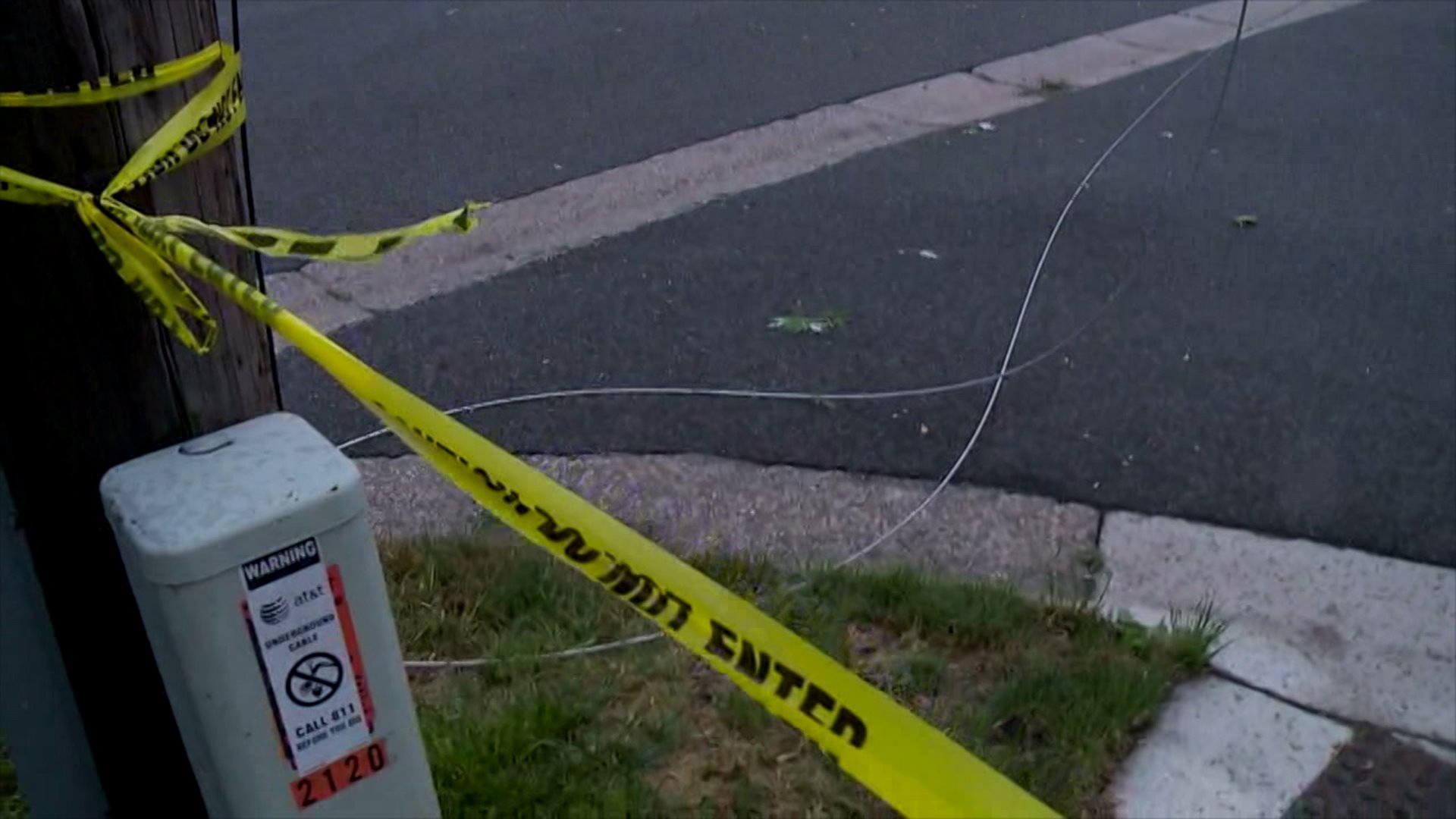 Downed power lines