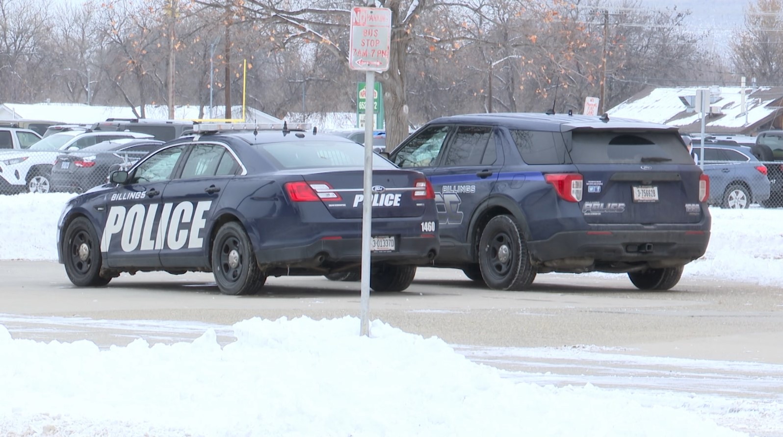 Increased police presence at Billings West High School on Tuesday.