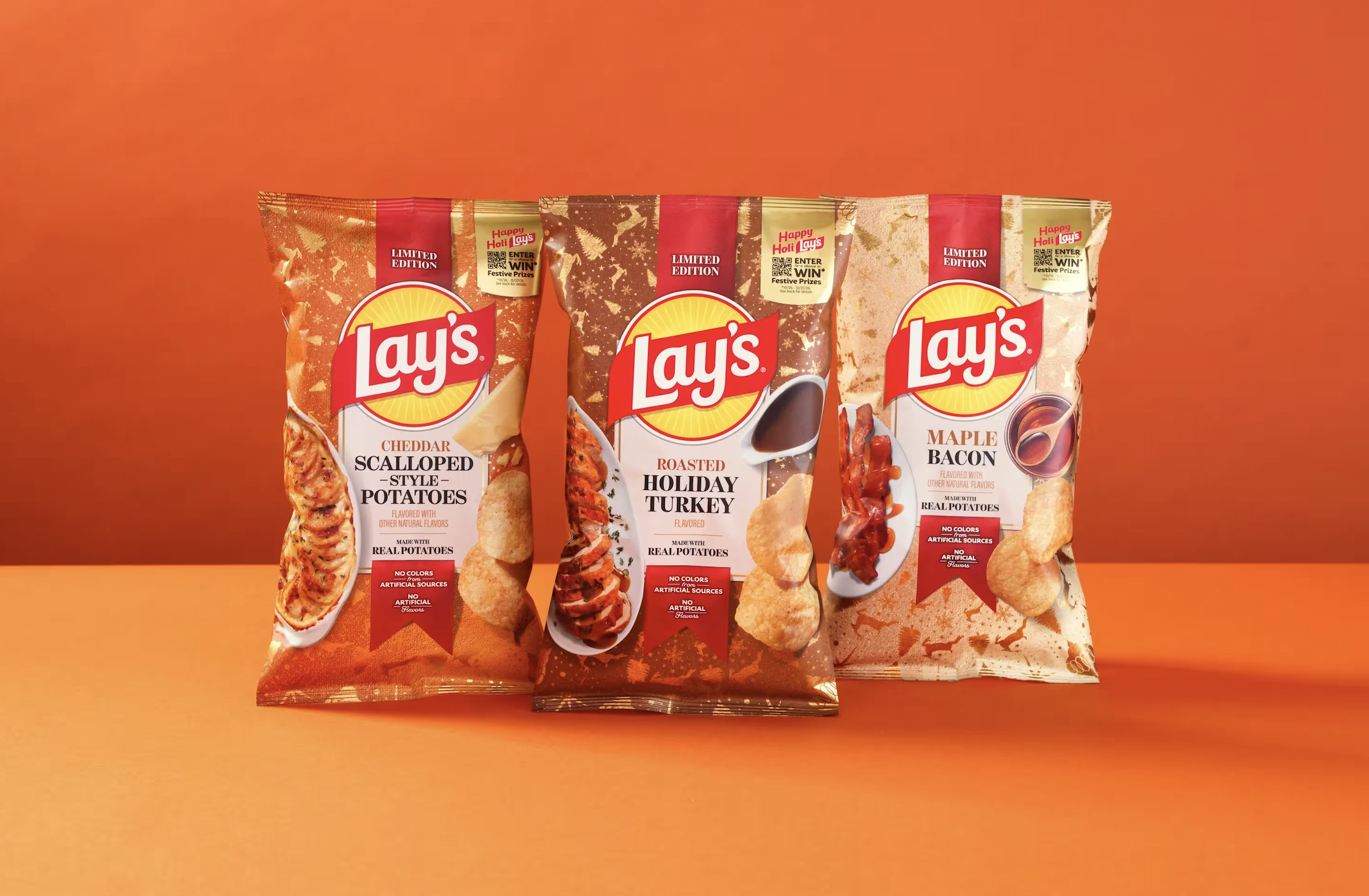 Holi-LAY's lineup.