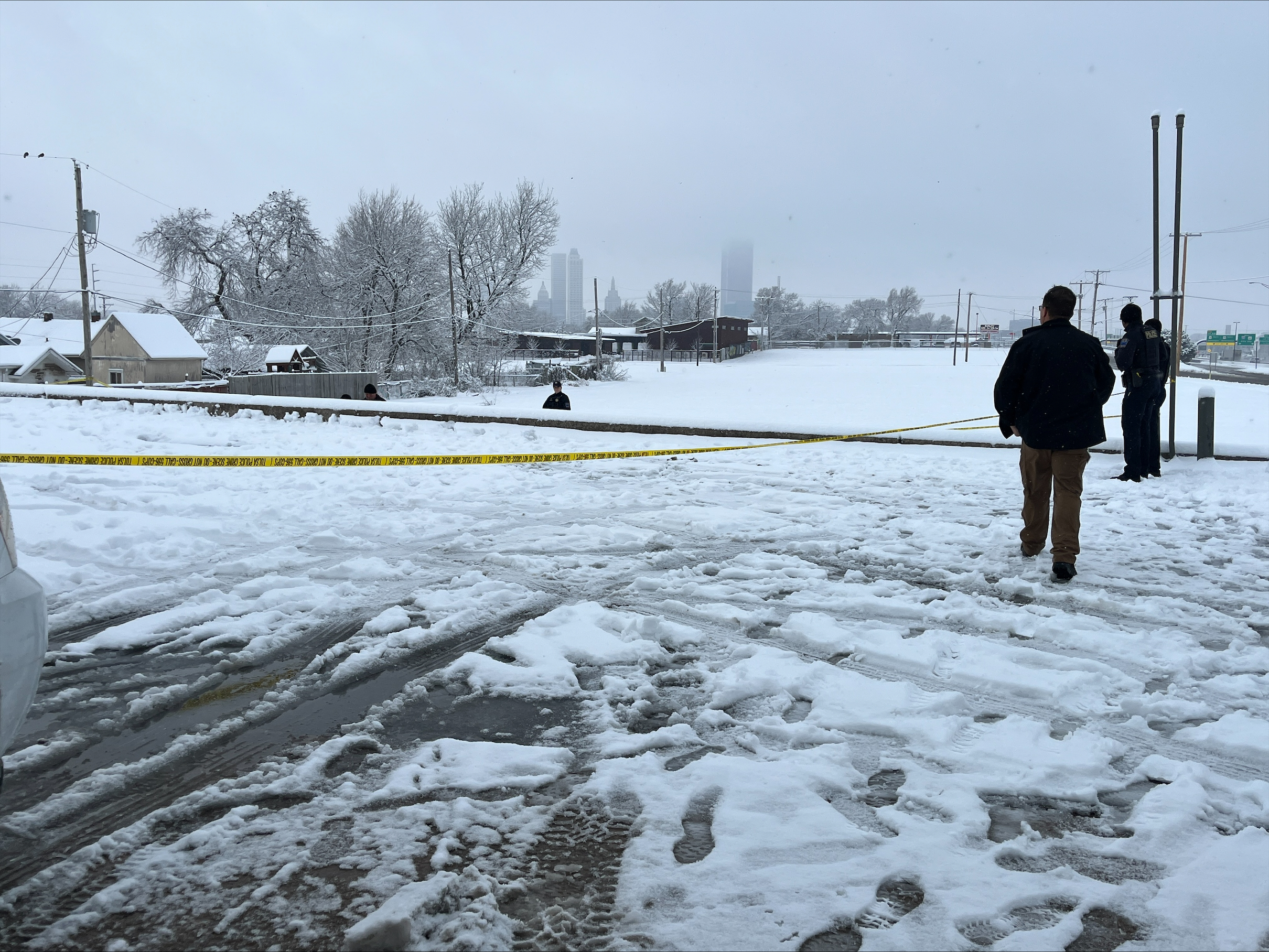 Homicide scene 1st and utica 