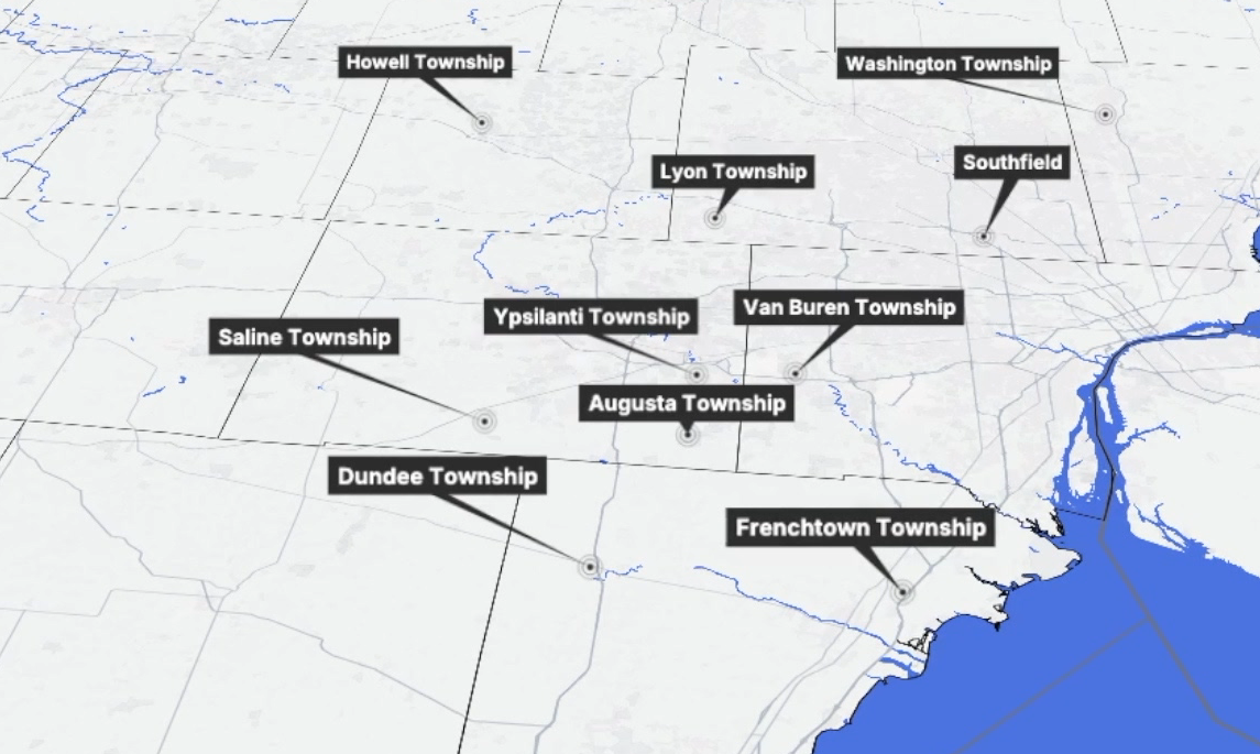 Proposed data centers