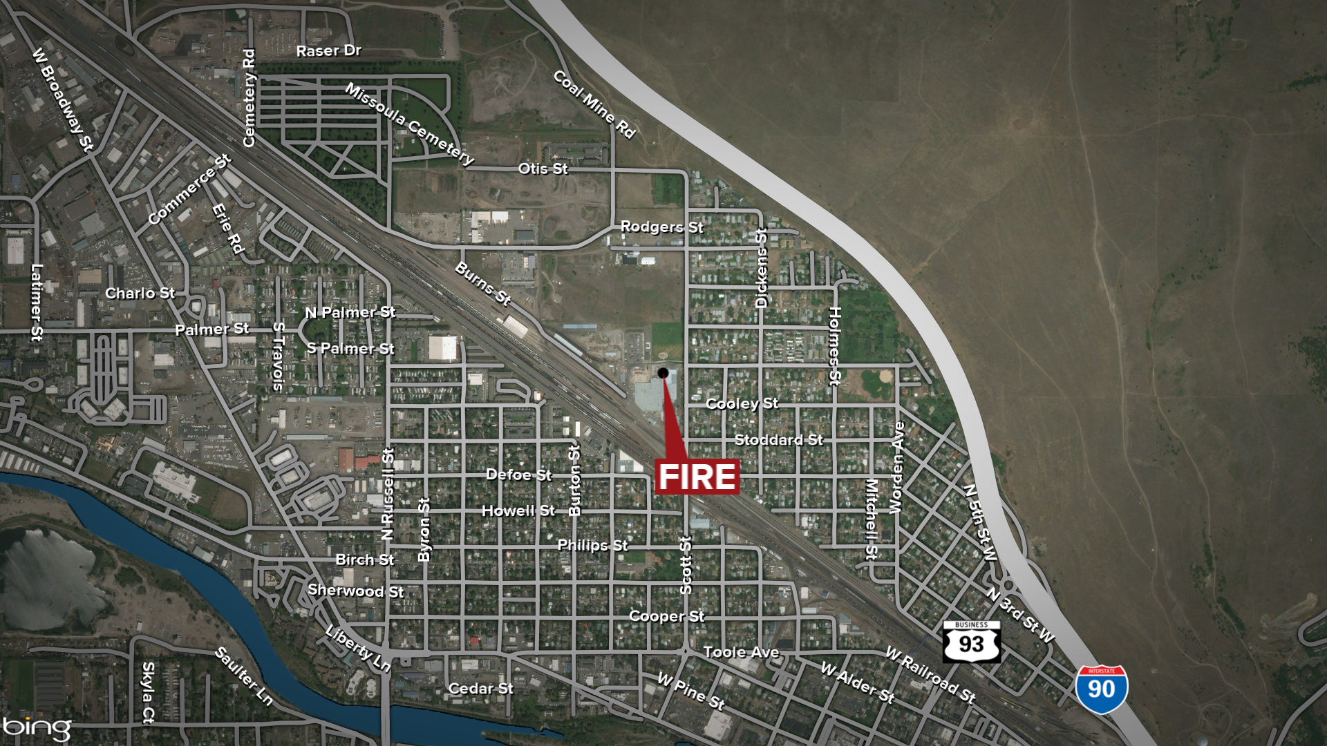 Scott Street Arson Fire Missoula