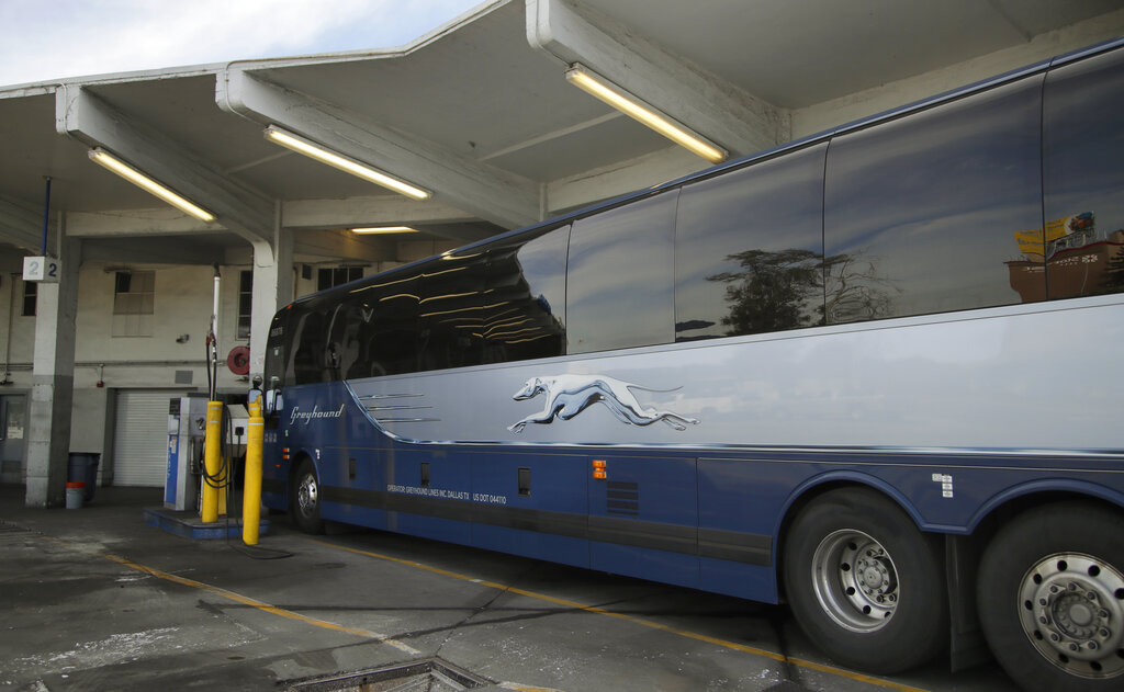 Greyhound bus