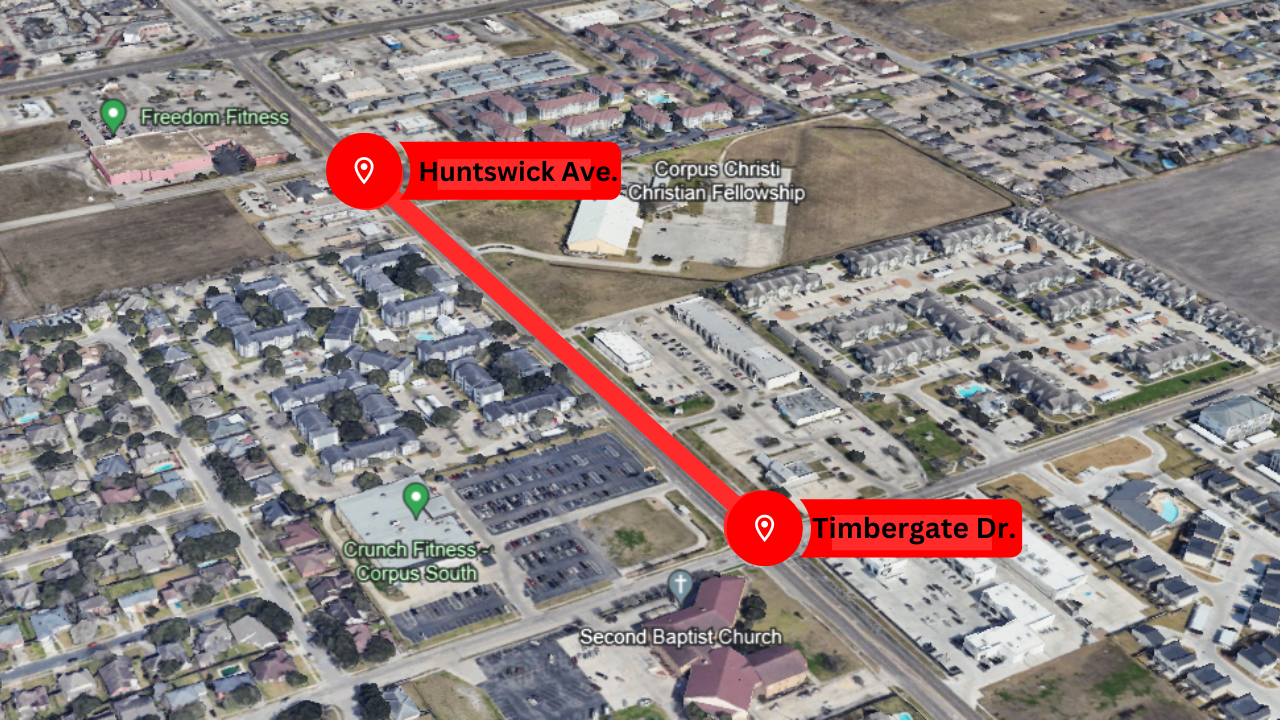Huntswick Ave closure 