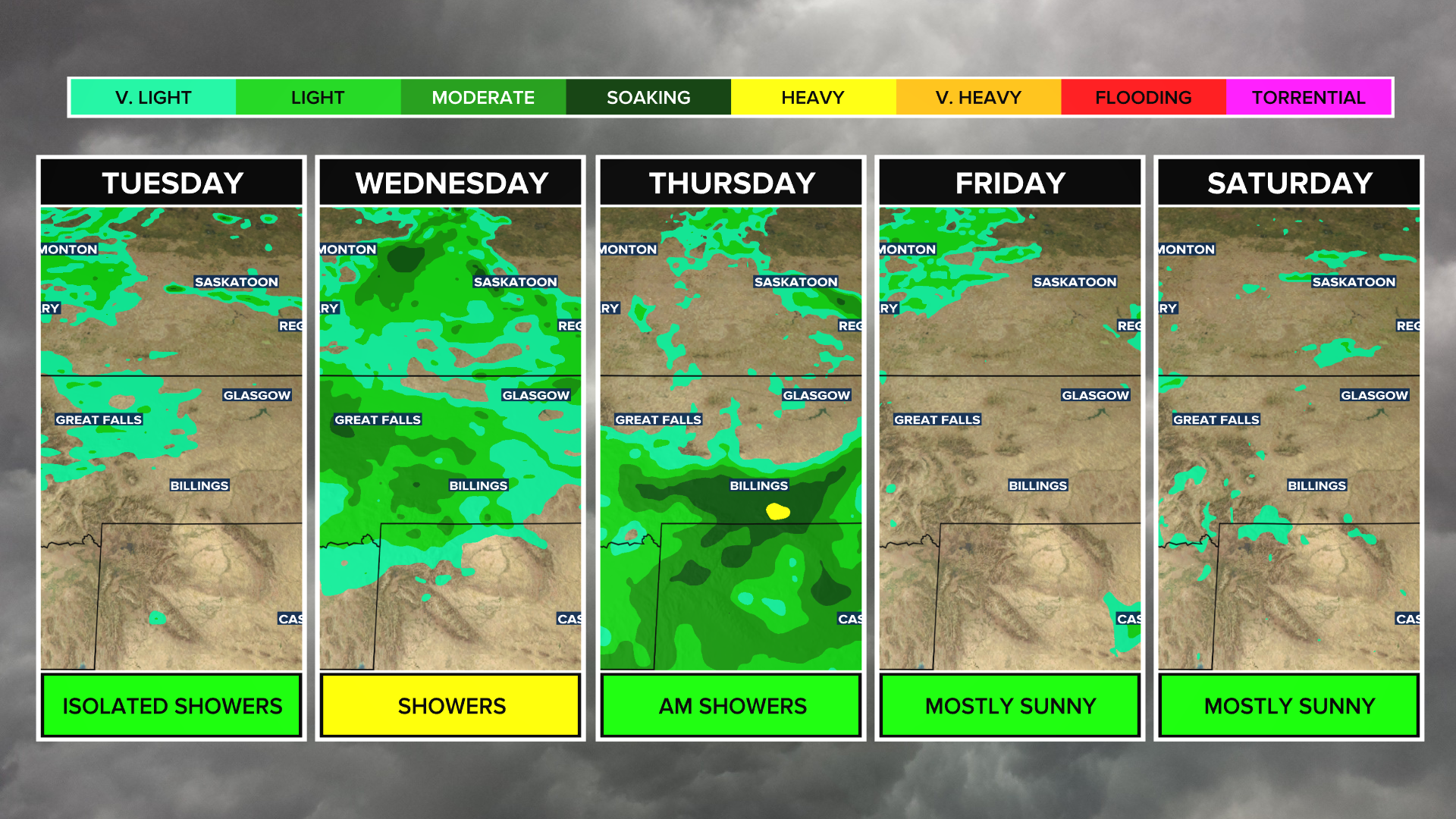 Increasing Rain Chances