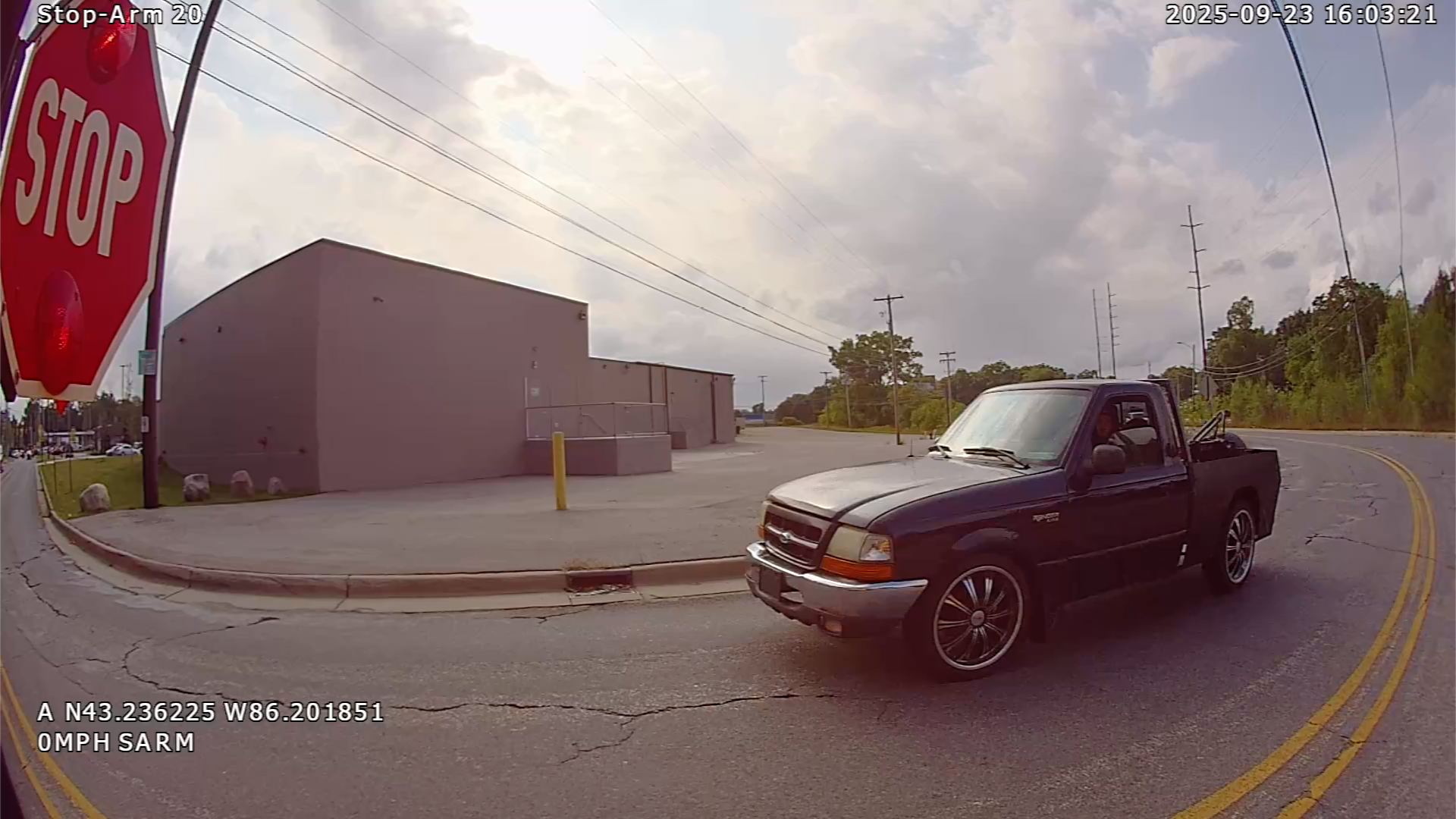 CAUGHT ON CAMERA: Drivers speed through school bus stop signs; Muskegon Township Police increase patrols 