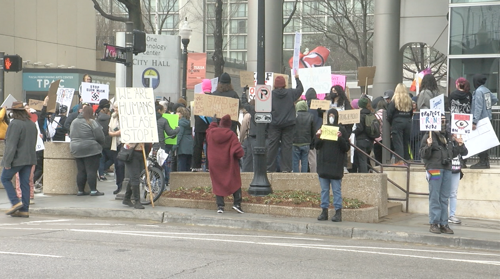 PEOPLE UNITED PROTEST