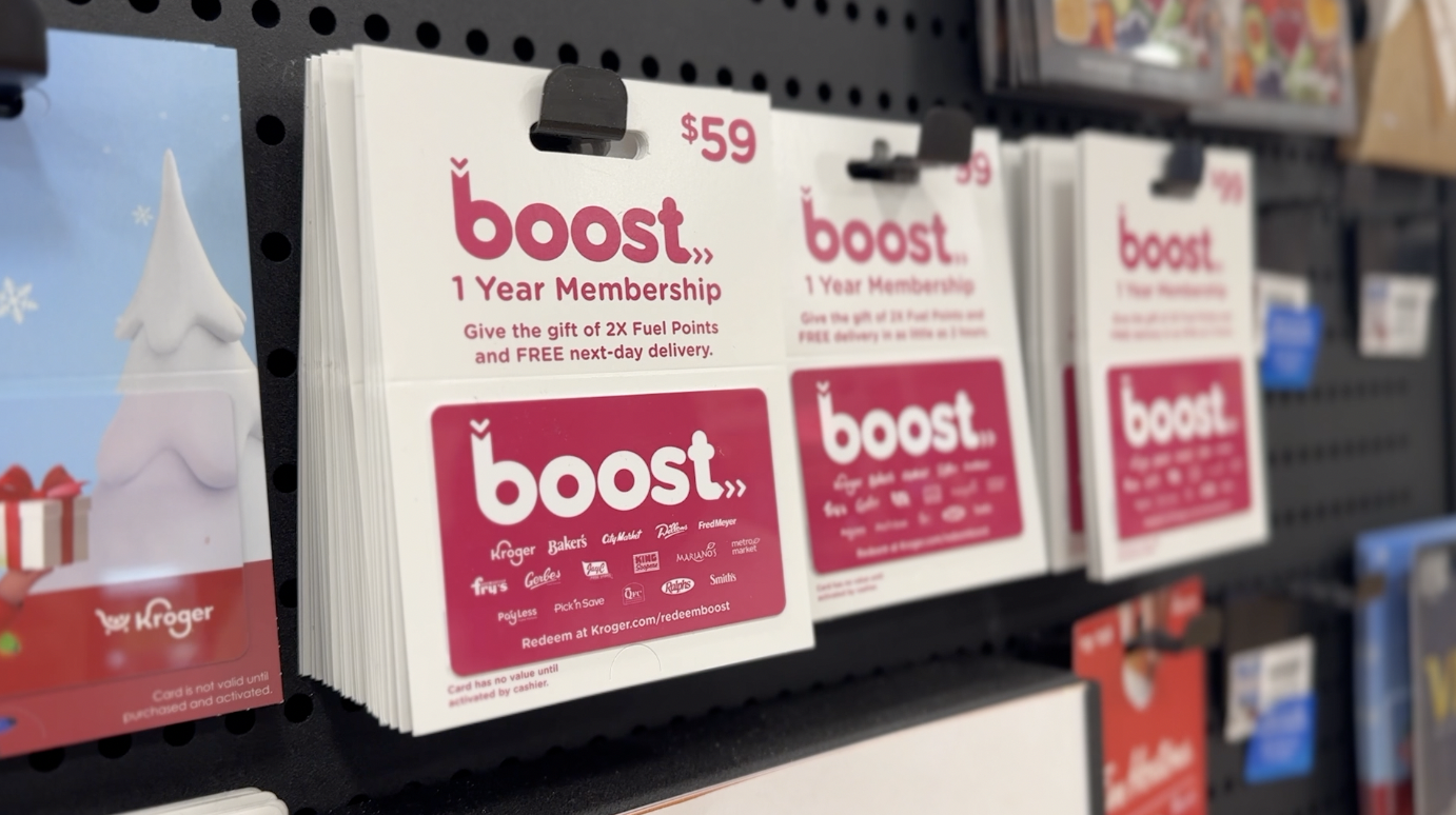 Kroger Boost Gift Card 