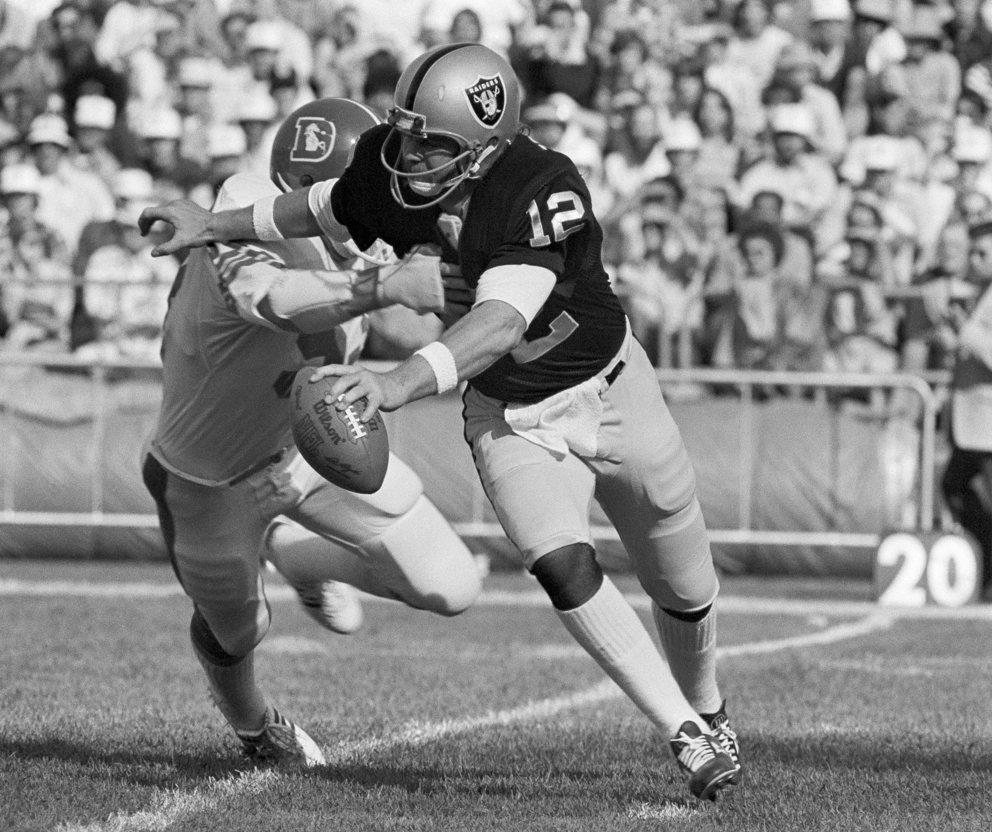 Raiders Broncos 1976 randy gradishar ken stabler