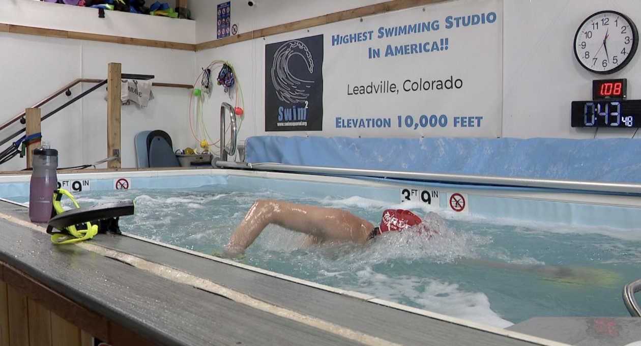 Swimmer at Swim Squared