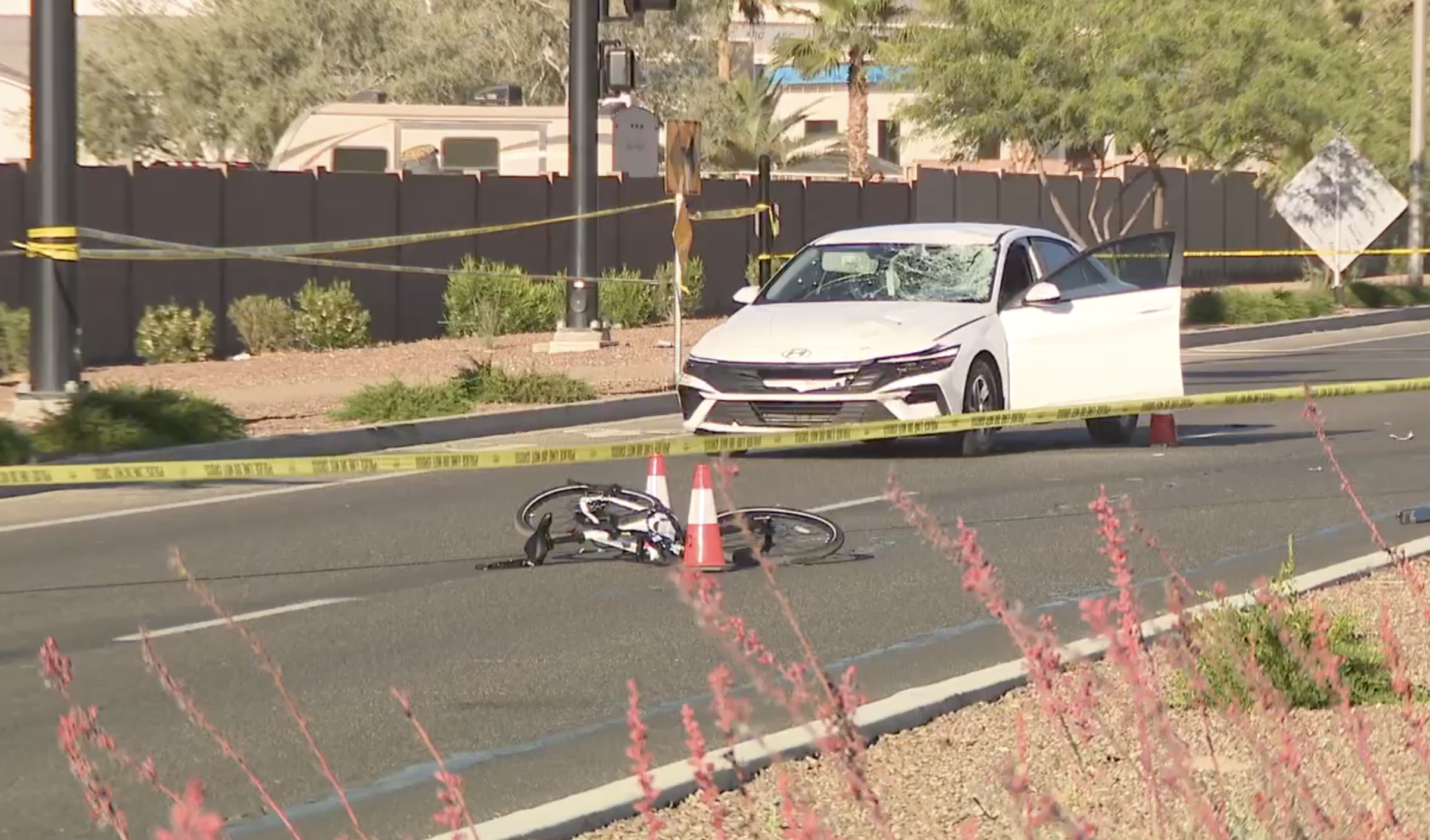 Pioneer and Indian School rd ped crash