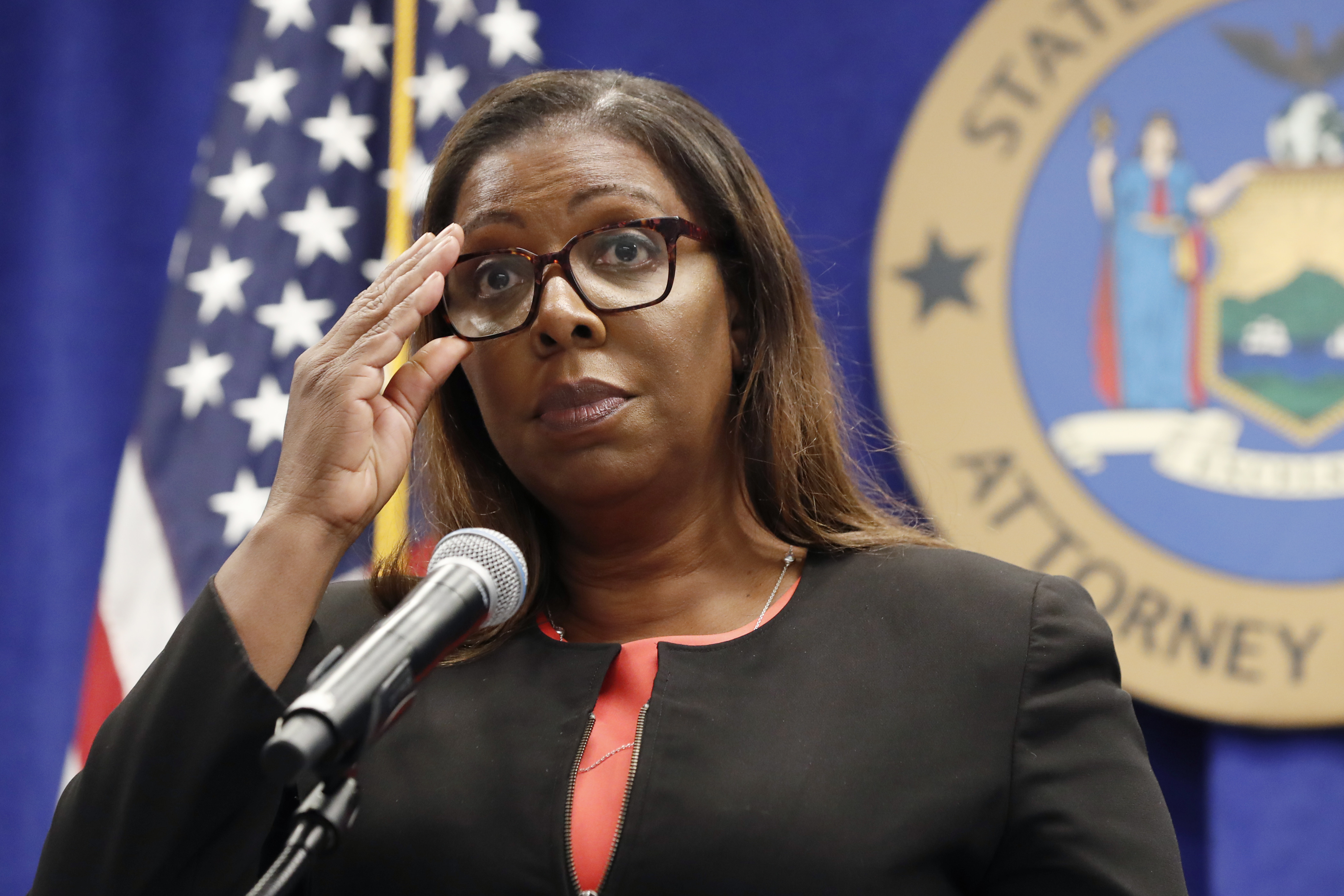 Letitia James file photo