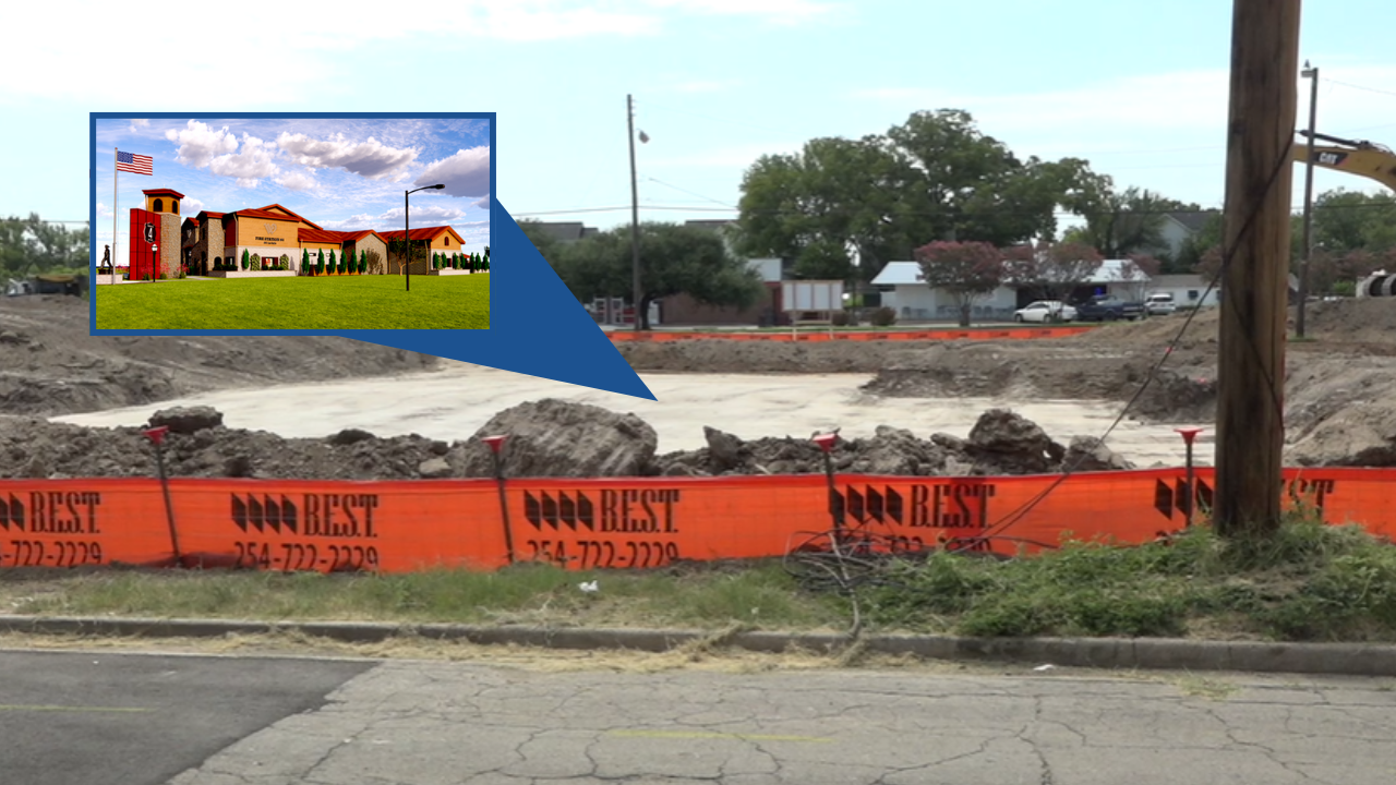 Waco fire station groundbreaking