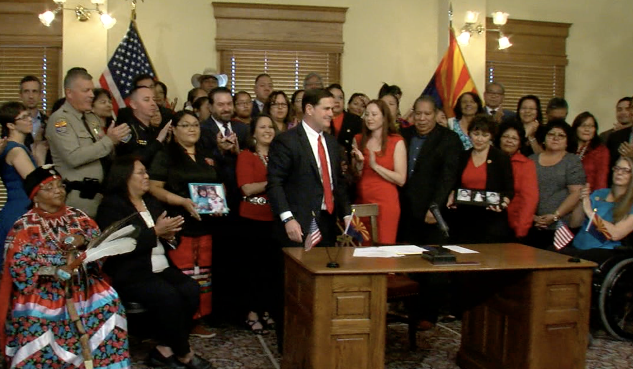 Ducey signs bill for indigenous women 8-13-19