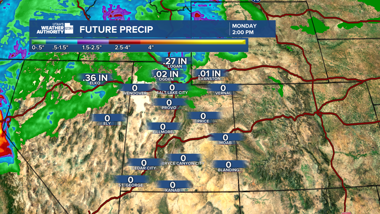 Warm Winter Weather: High Temperatures and Breezy Winds in Utah