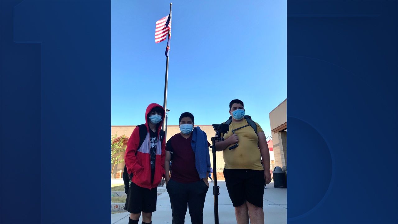 Buckeye students raise US flag every morning while custodian is injured 