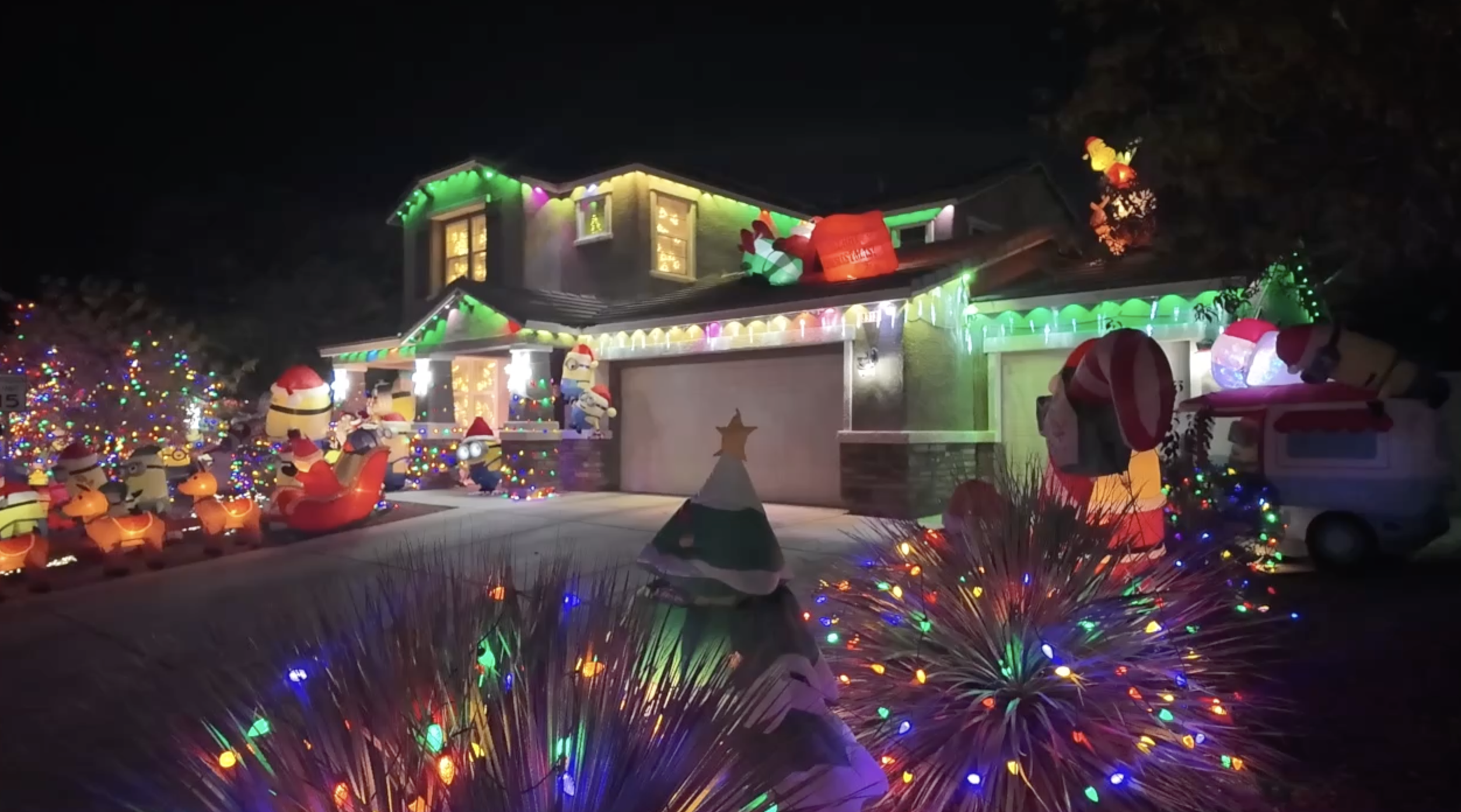 Christmas lights in North Las Vegas 