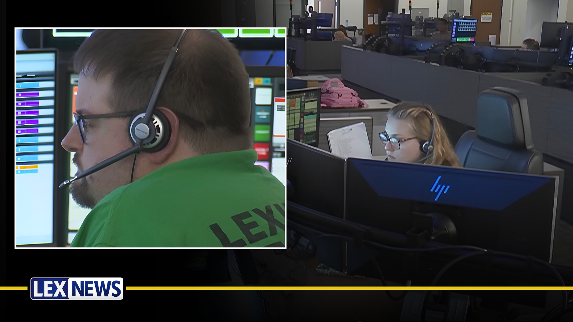 Next Generation 911 center in Lexington