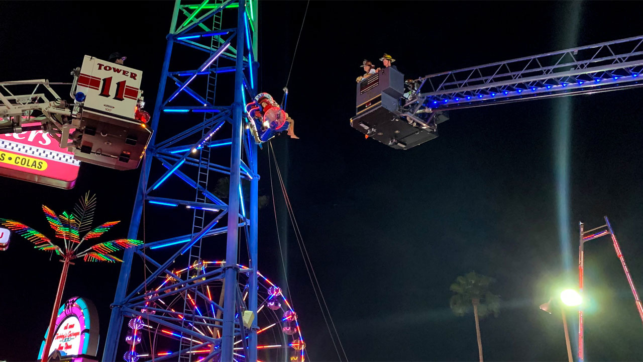 Slingshot ride