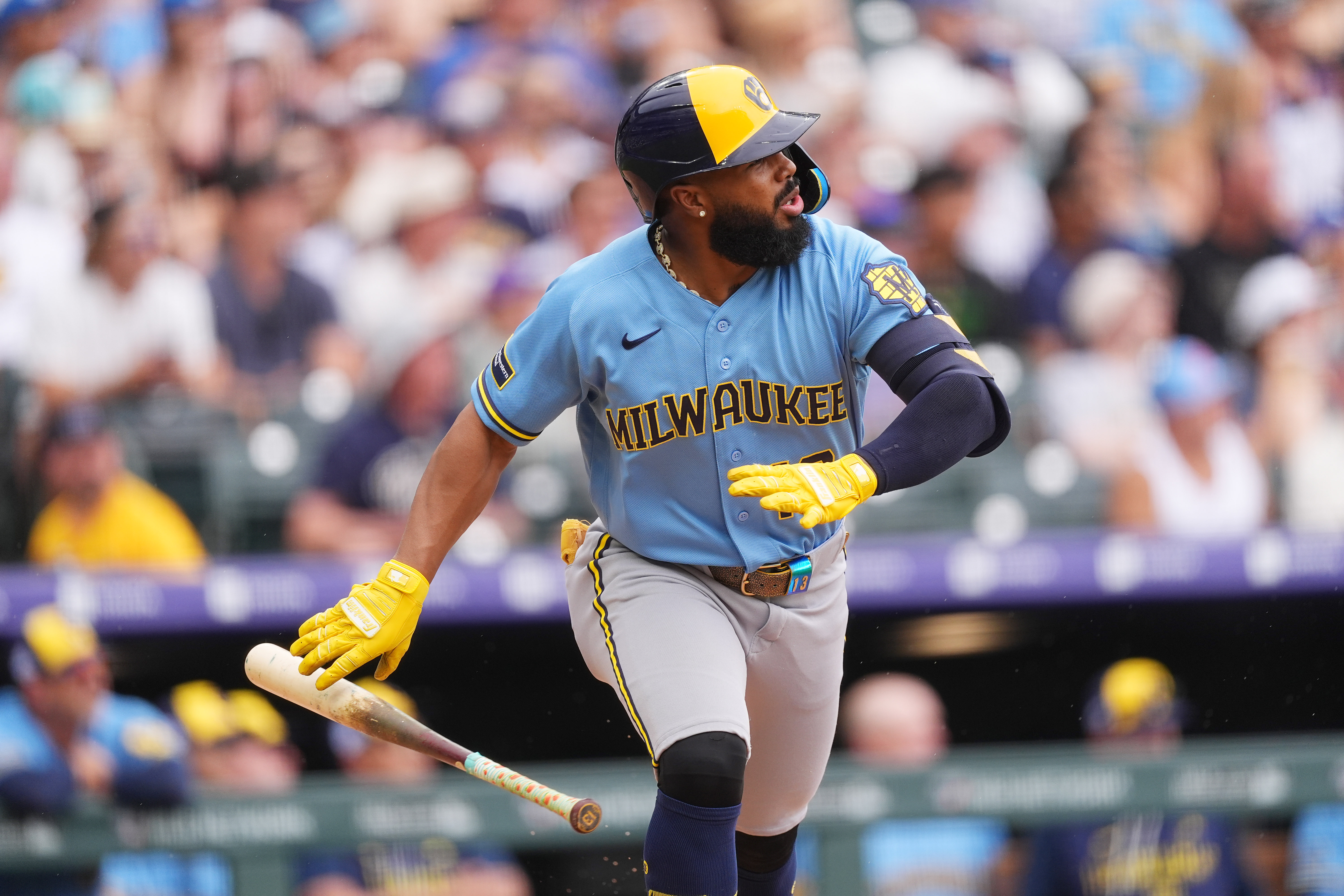 Brewers Rockies Baseball